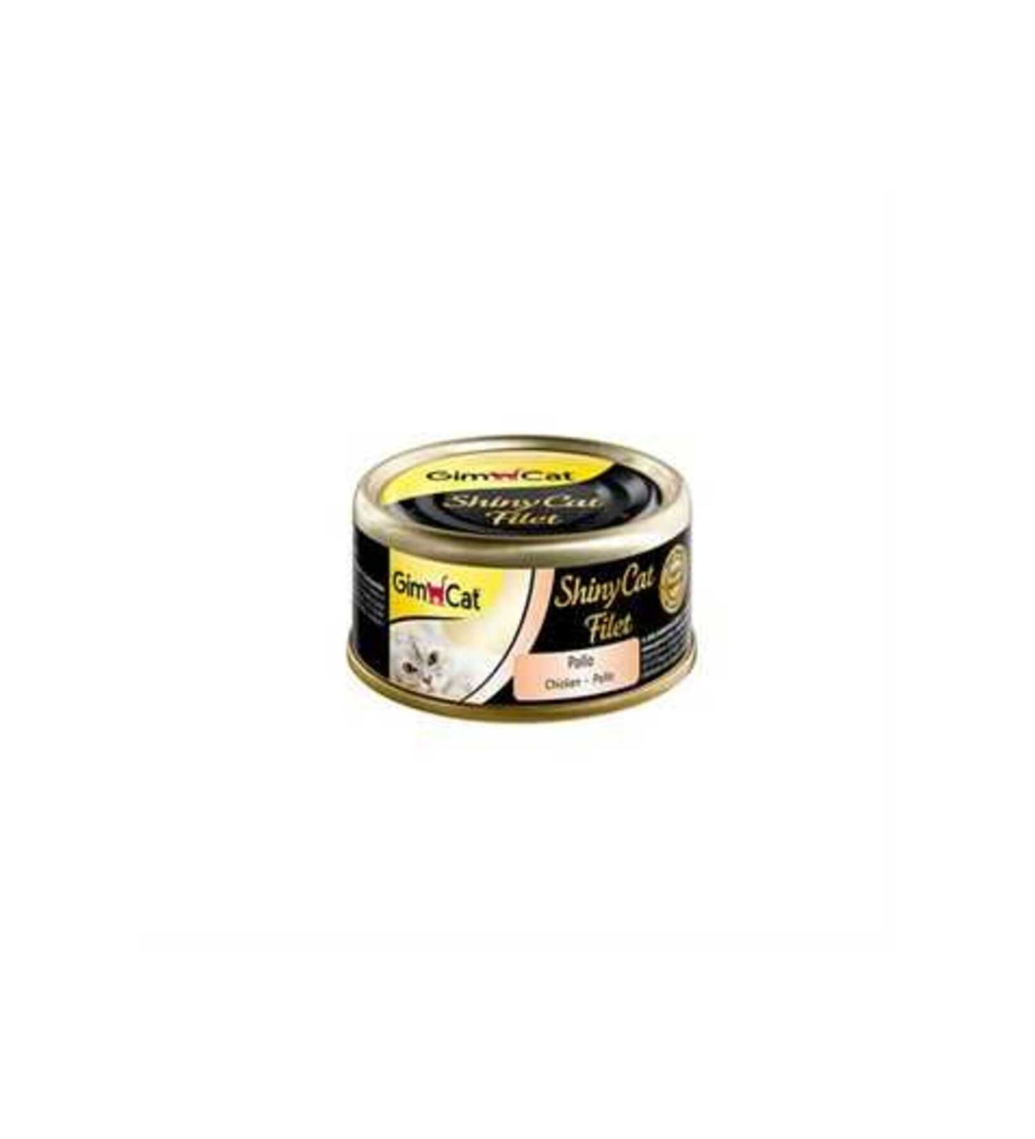 Gimcat Shinycat Minced Fillet Chicken Adult Cat Canned Food 70 gr