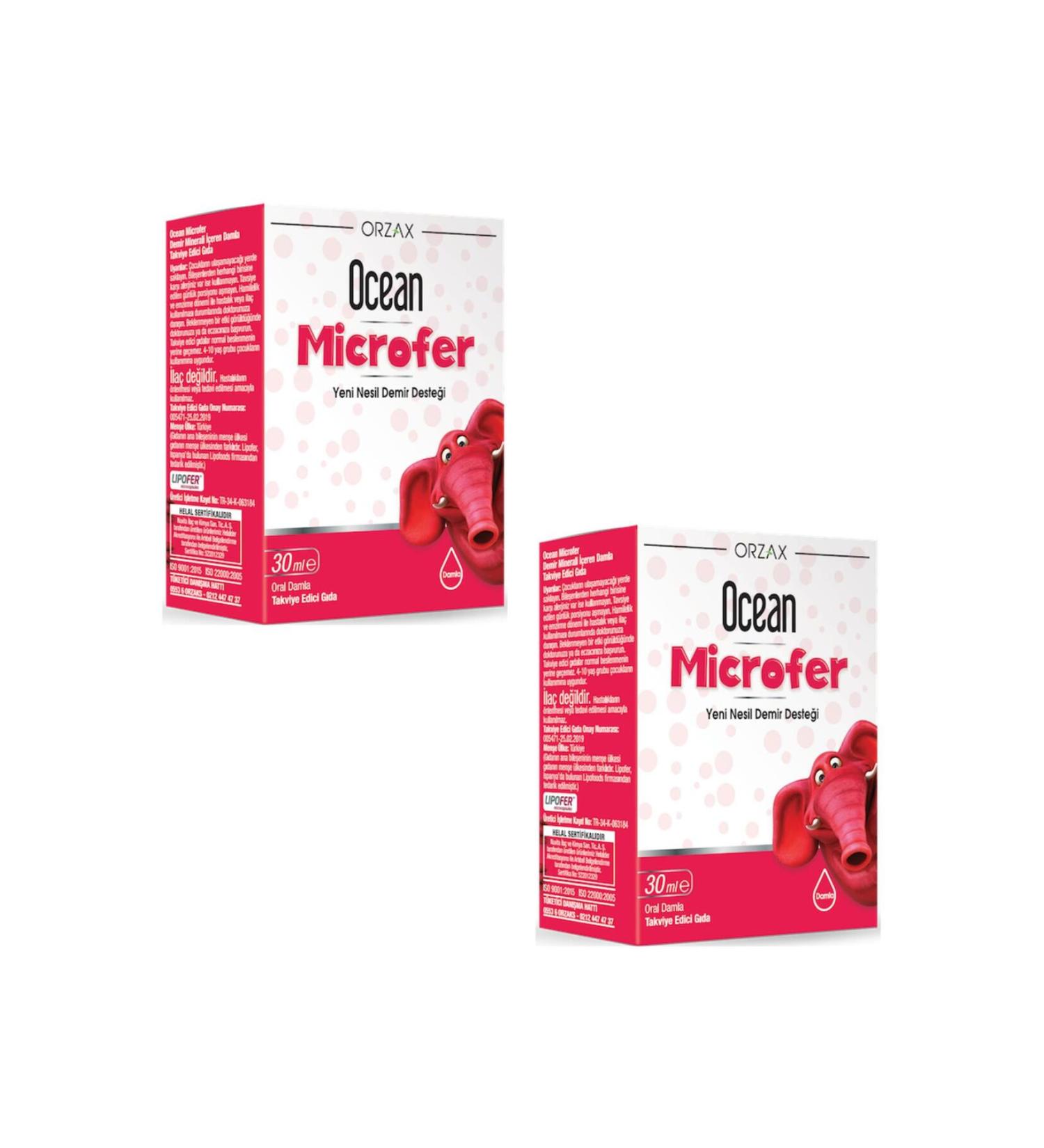 Ocean Microfer Drops 30 ml 2 Pieces
