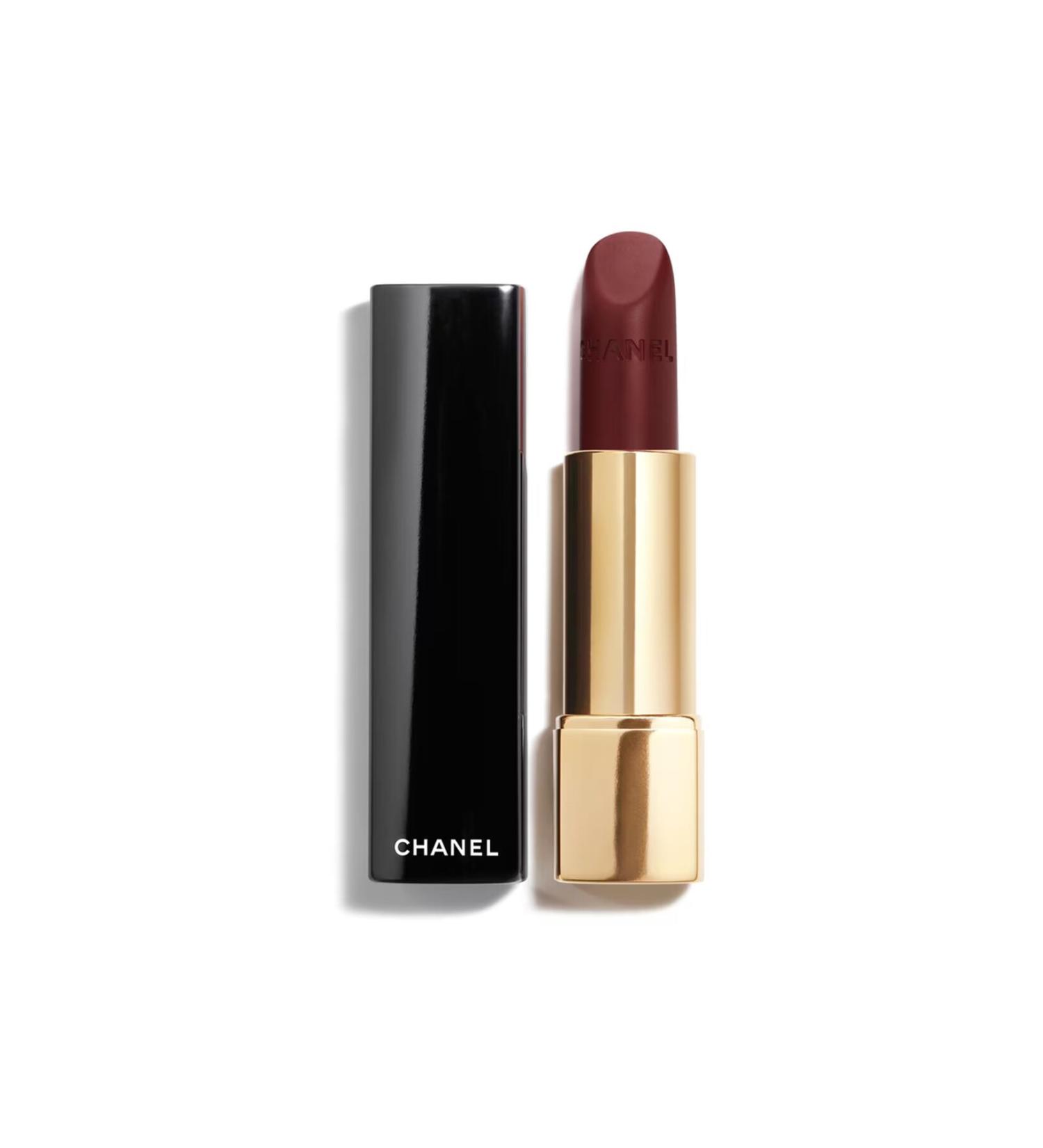 Chanel ROUGE ALLURE VELVET - Jojoba Oil Derivative and Shea Butter Containing Shiny Matte Lipstick 3.5 gr