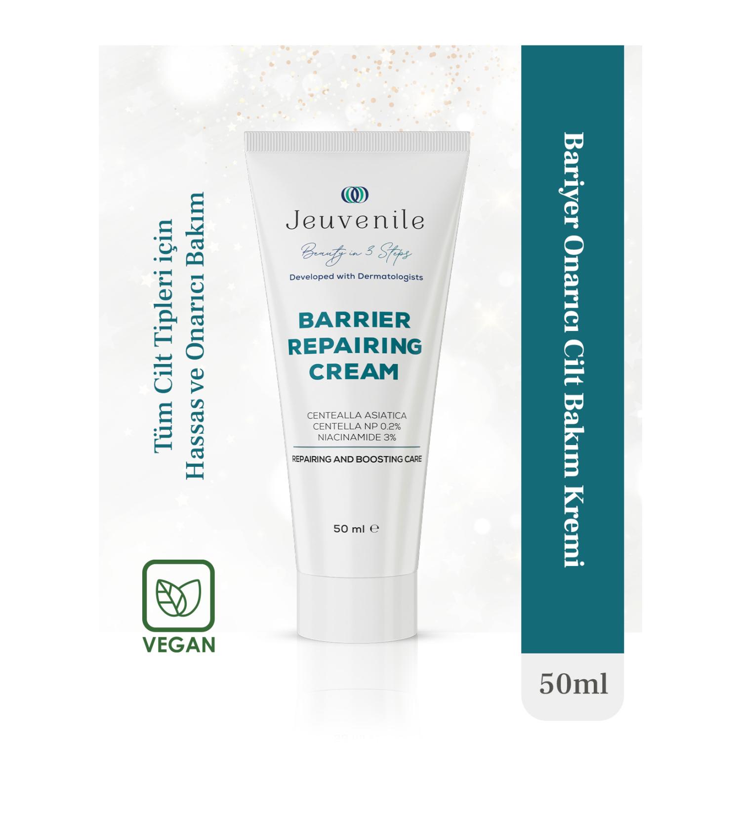 Jeuvenile Barrier Repair Cream - Repairing and Regenerating (Ceramide Centella Asiatica Niacinamide) - Buy Online on GoSupps.com