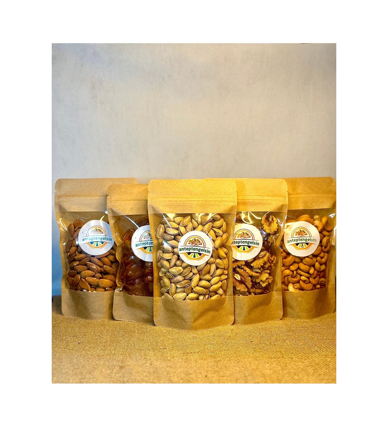 Antepten Gelsin Organic Nuts Package (5 PCS X 100 GR) - Buy Online on GoSupps.com