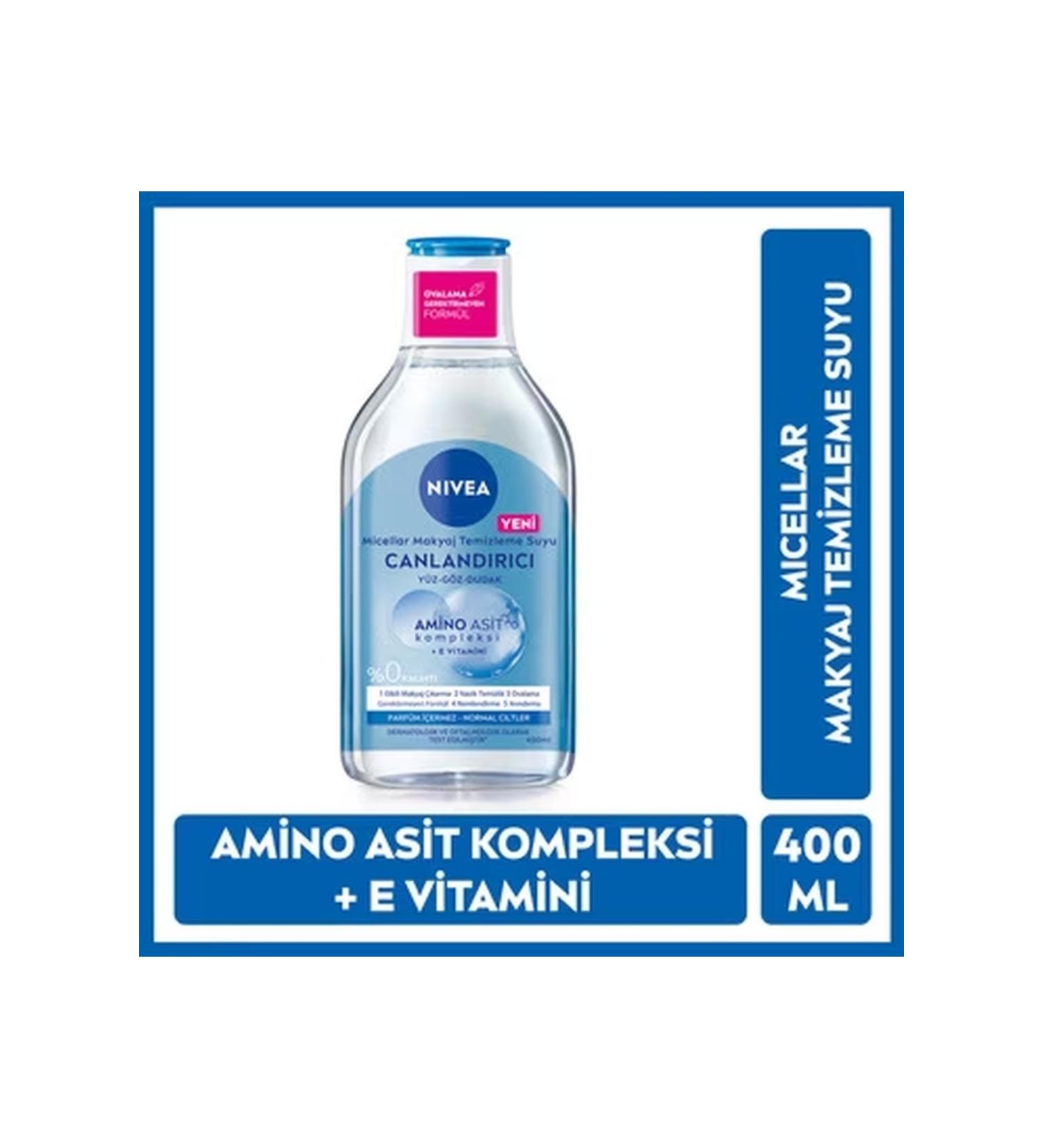 NIVEA Micellar Refreshing Make-Up Remover Water Normal Skin 400 ml