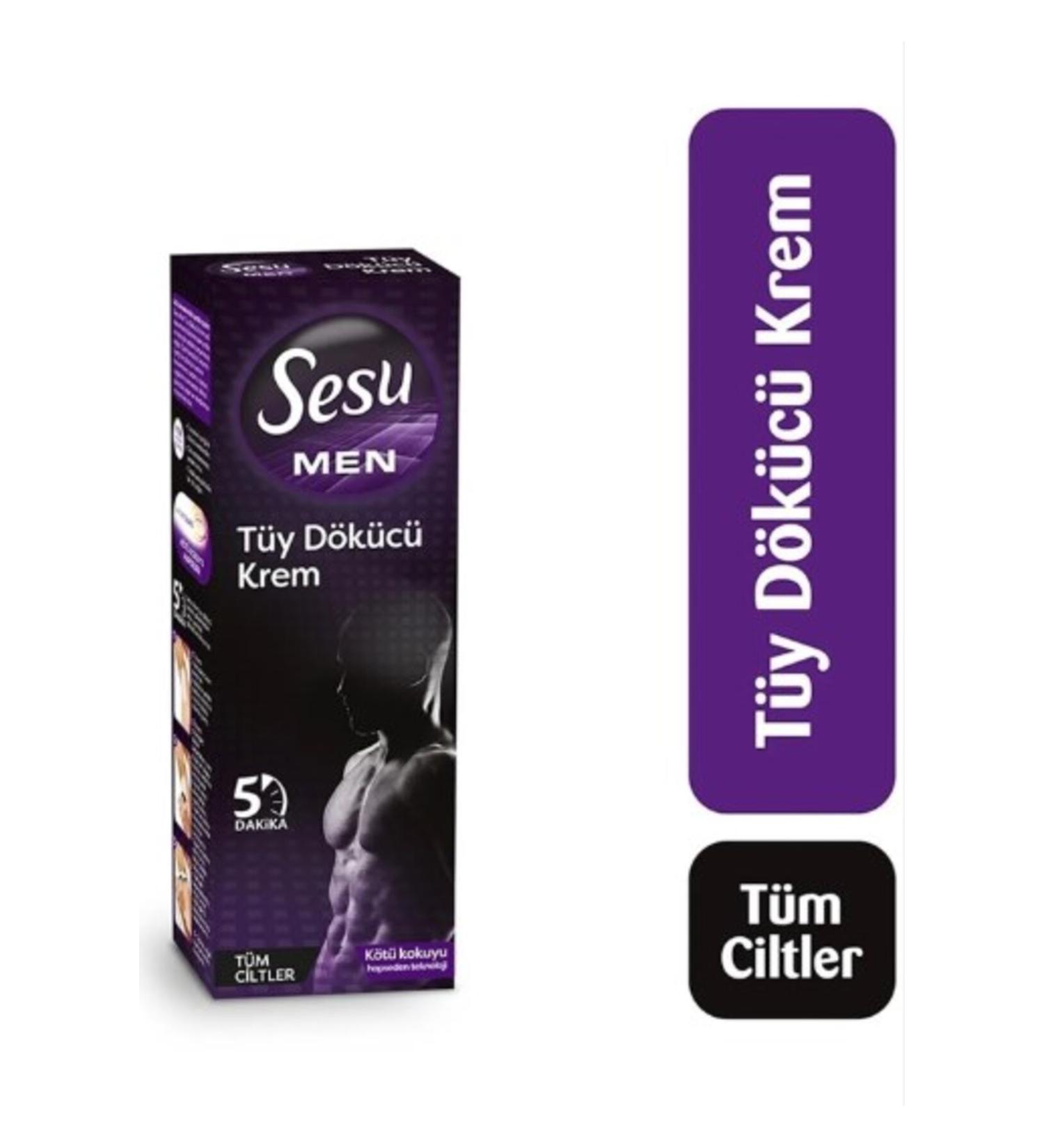 Sesu Men Hair Removal Cream 100 Ml 8690605662615-