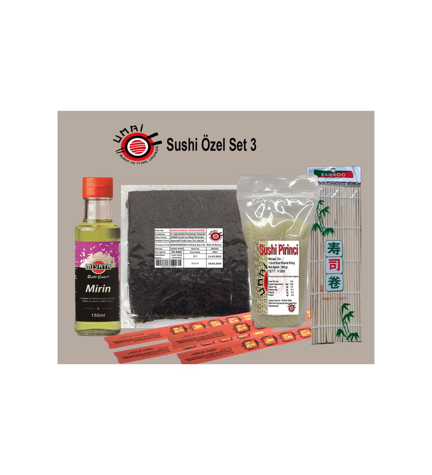UMA Sushi Special Set 3 Mirin / Sushi Set - Buy Online on GoSupps.com