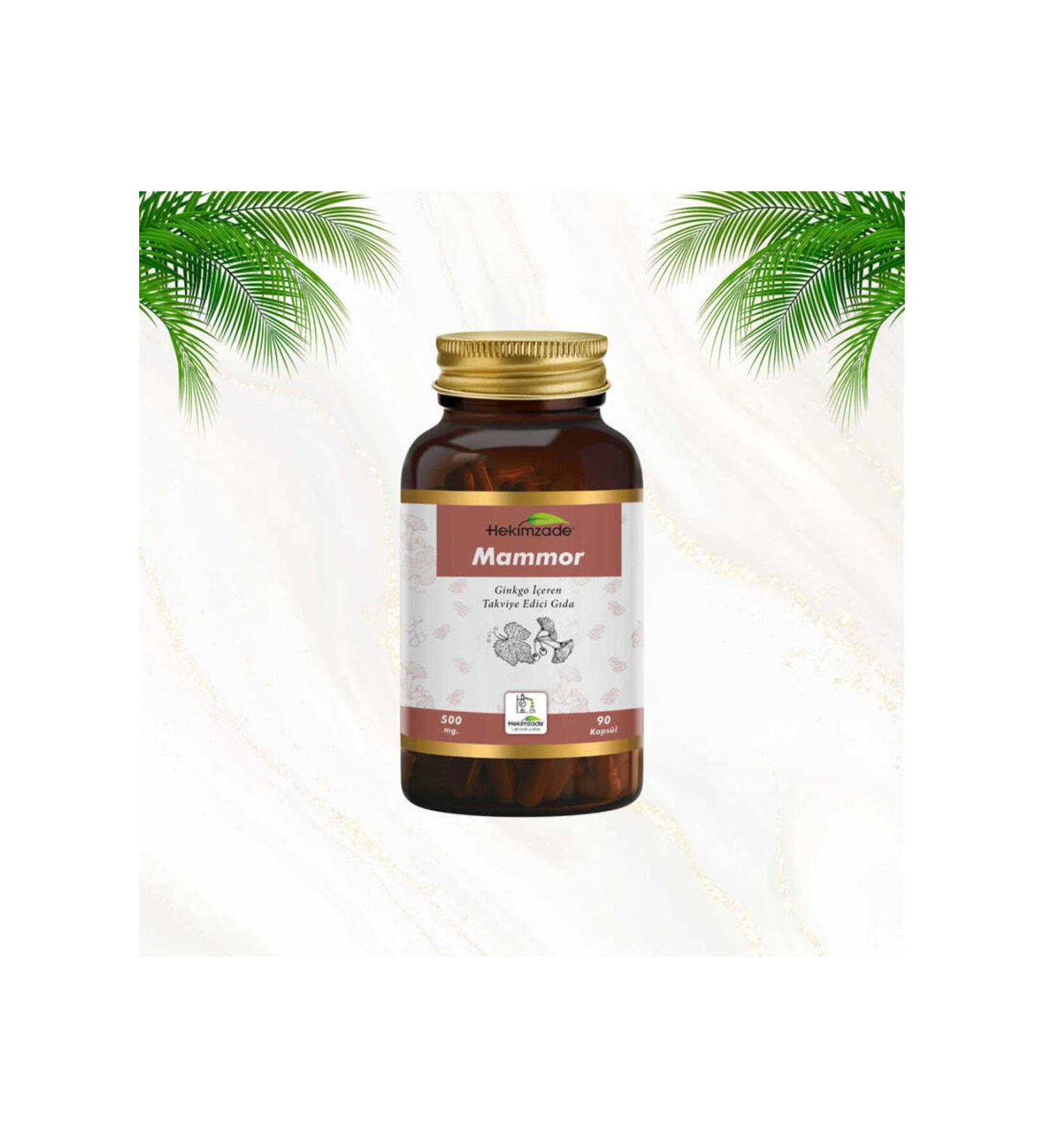 Hekimzade Mammor 90 Capsules 500mg