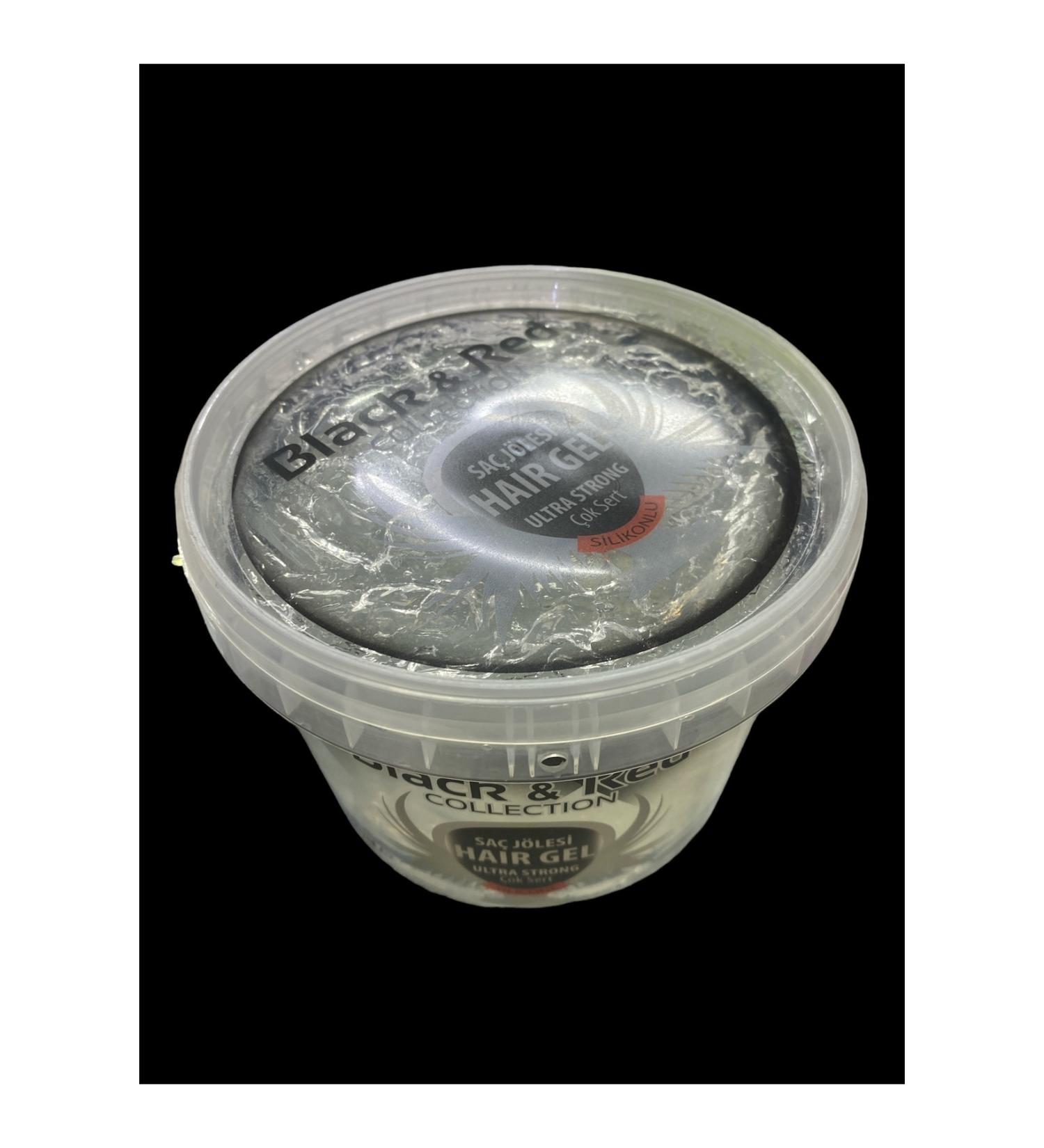 blackredty BLACK&RED EXTRA HARD HAIR GEL 750ML X 6