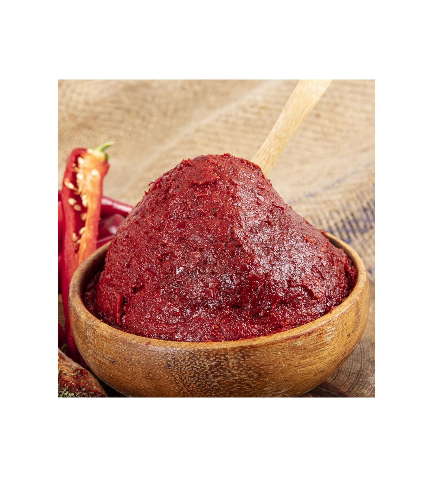 Tilmen Paste and Pepper Gaziantep Homemade Hot Pepper Paste 2 KG
