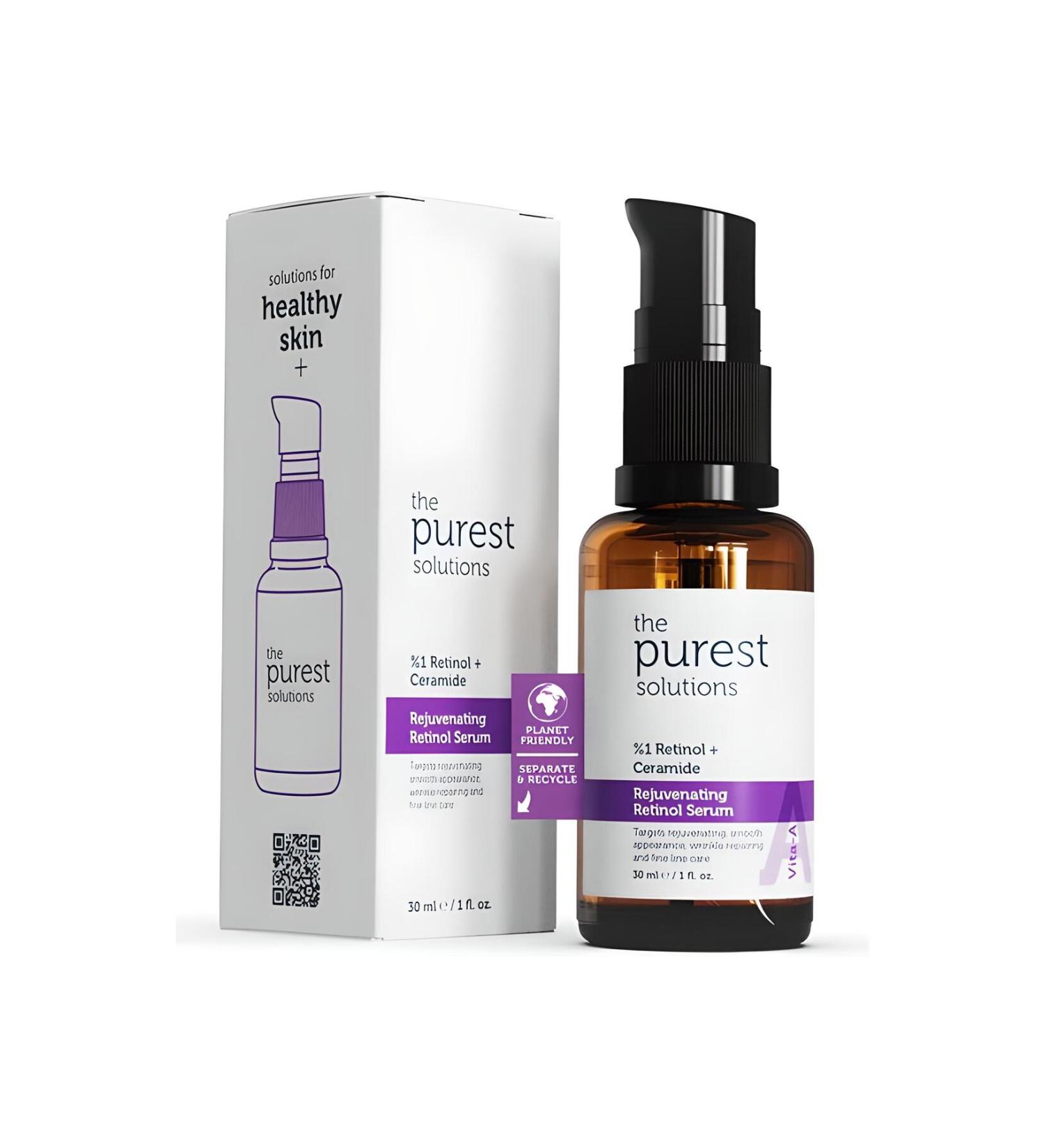 The Purest Solutions ANTI-WRINKLE REPAIRING RETINOL (VITAMIN A) NIGHT SERUM 30 ML DEMBA3983 - Buy Online on GoSupps.com