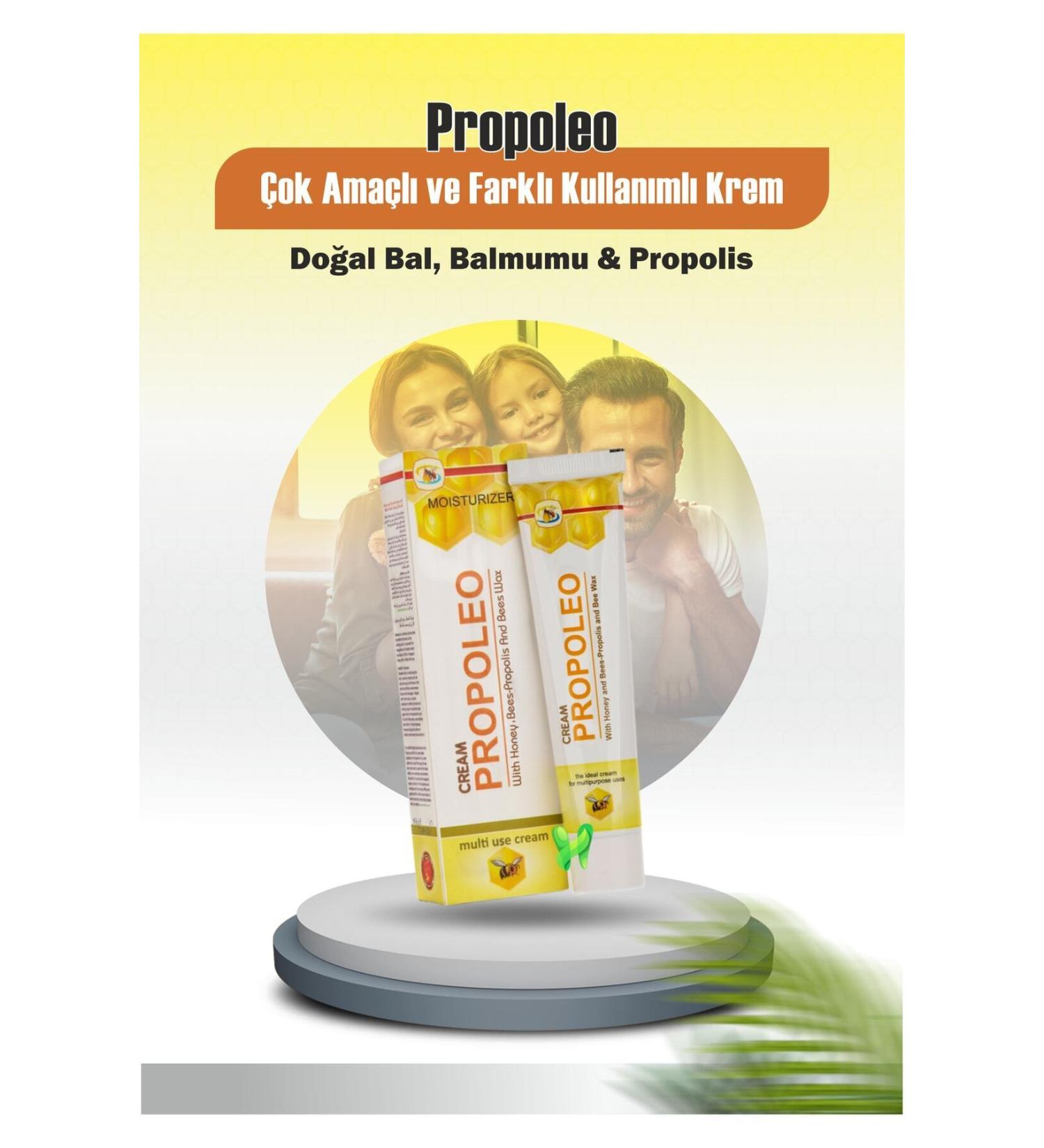 propoleo Honey Beeswax and Propolis Extract Multi-Purpose and Different Usage Cream ( ITCHING BURN) 40g - Buy Online on GoSupps.com