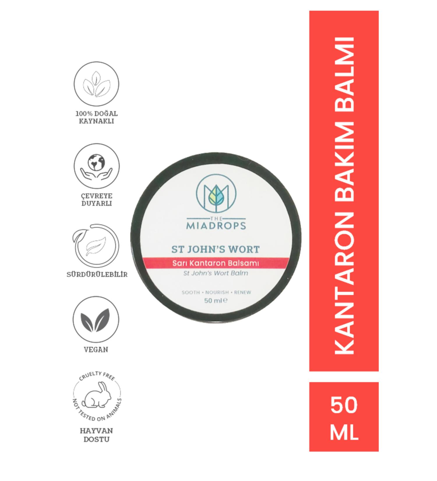 The Miadrops St John's Wort St. John's Wort Balm 50ml Intensive Repairing Care Balm