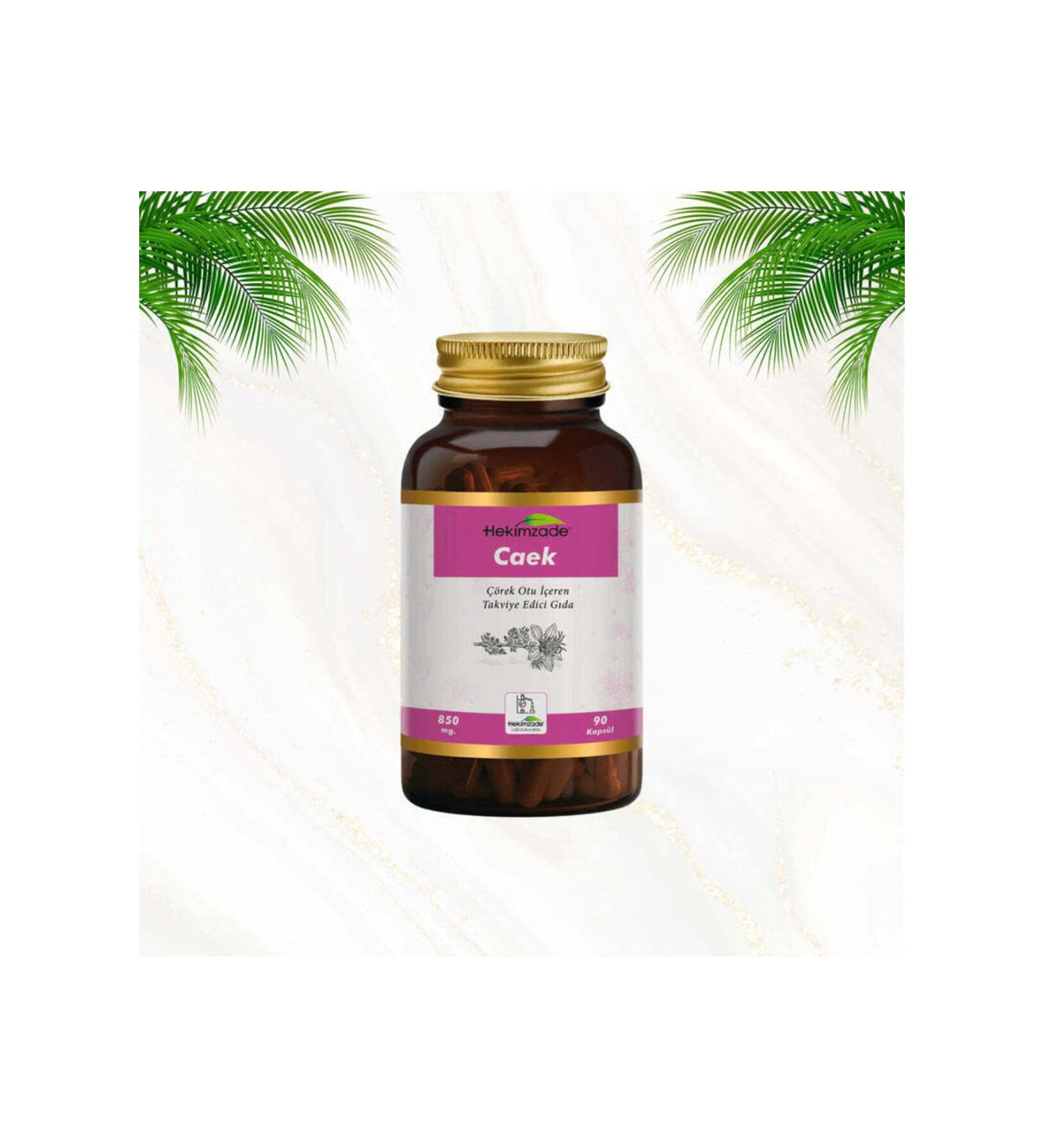 Hekimzade Caek 90 Capsules 850mg
