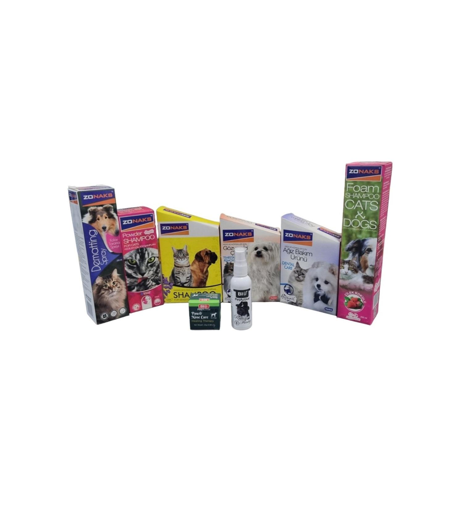 AquaHome Premium Cat Cleaning and Care Set 8 Pieces