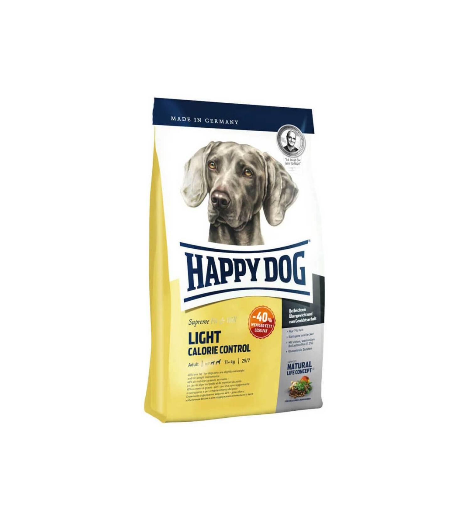 Happy Dog Fit&vital Light Calorie Adult Dog Food 4kg