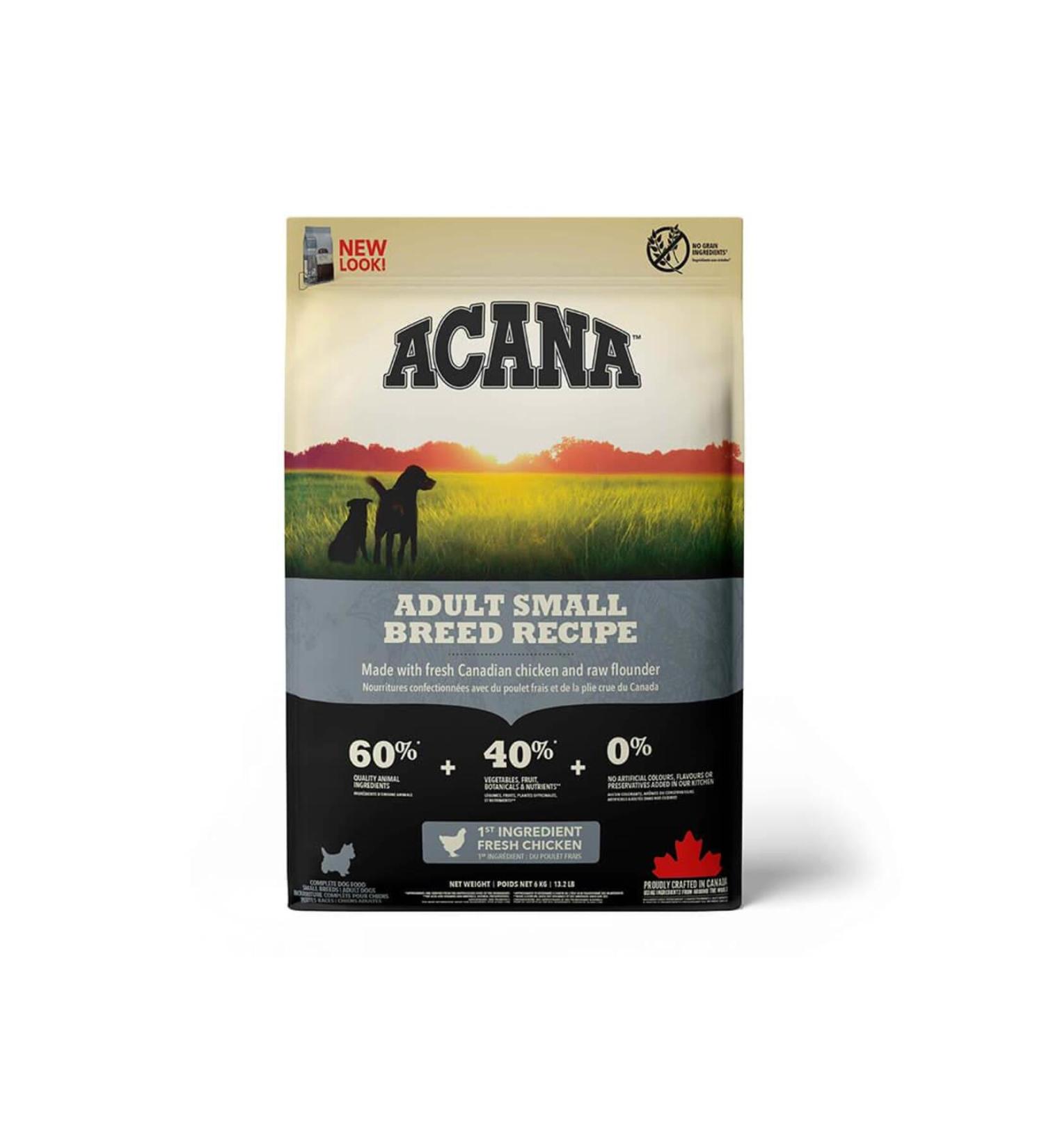 Acana Heritage - Adult Small Breed Dog Food 6 Kg