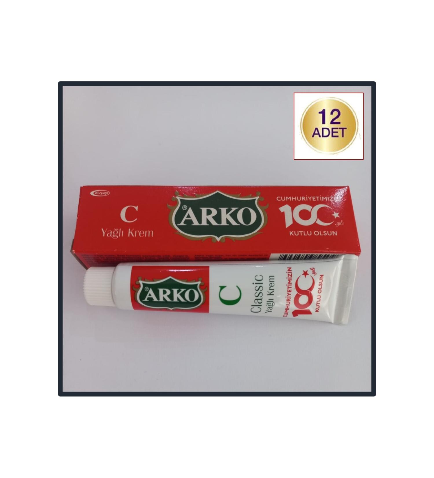 Arko CLASSIK OILY CREAM 20 CC 100TH YEAR SPECIAL