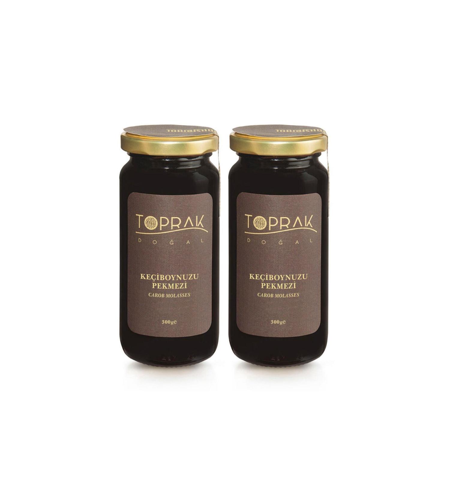 Toprak Natural Carob Molasses 2-Piece Advantageous Set - Sugar-Free Carob Extract - Sugar-Free Carob - Buy Online on GoSupps.com