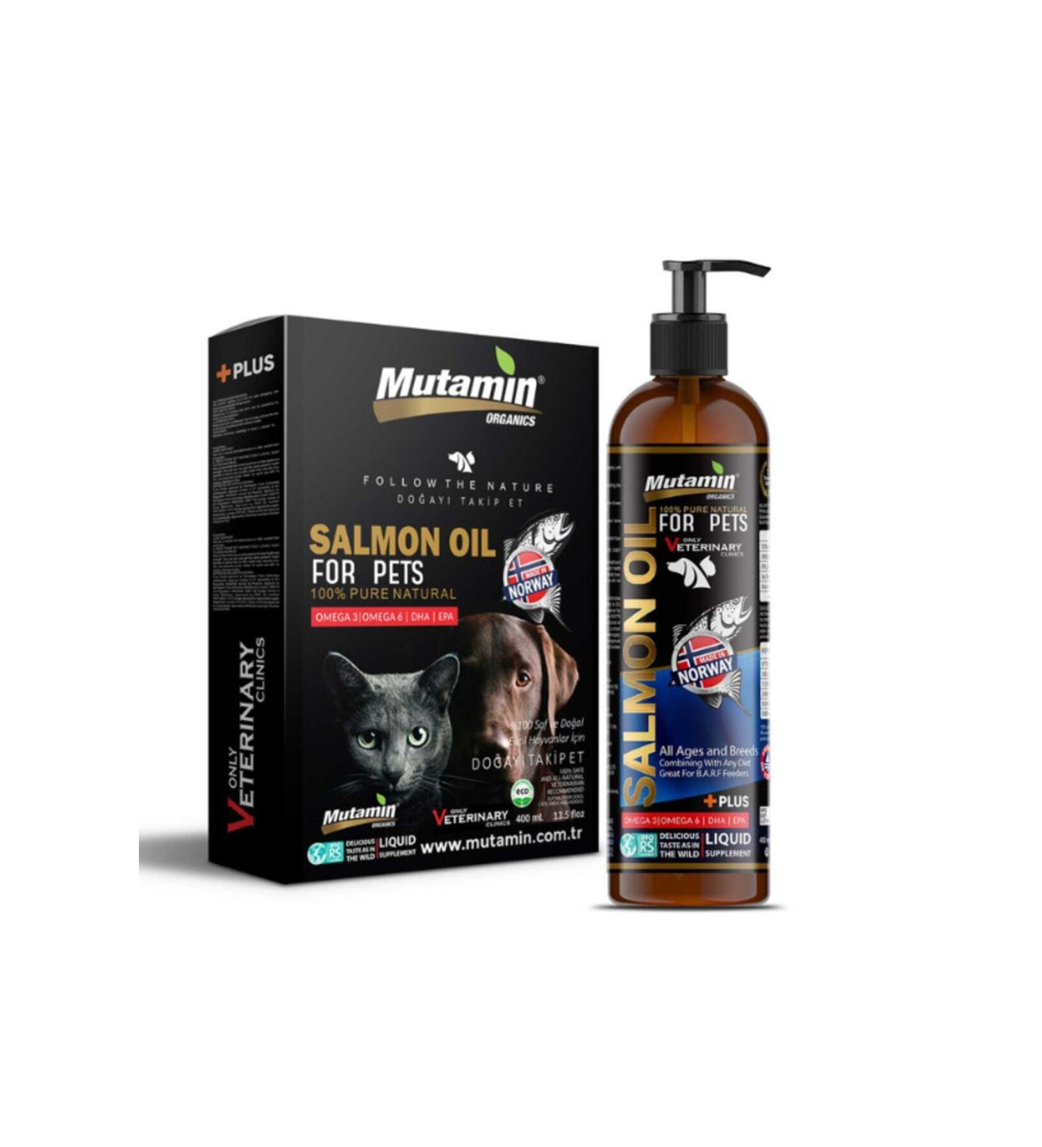 Mutamin Organics Norway Salmon Oil For Pets Cat And Dog Natural 0 Natural Cat Dog Norwegian Salmon Oil 400 Ml