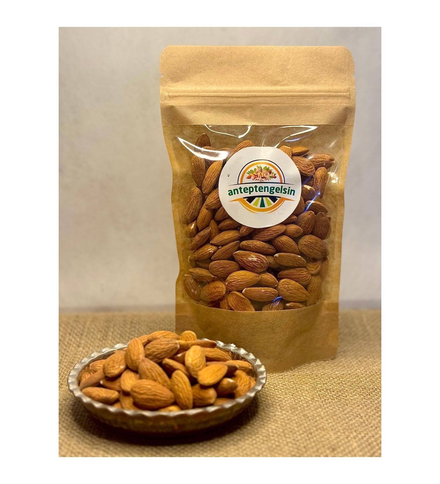 Antepten Gelsin Additive-Free Raw Almond Kernels - 500 Gr