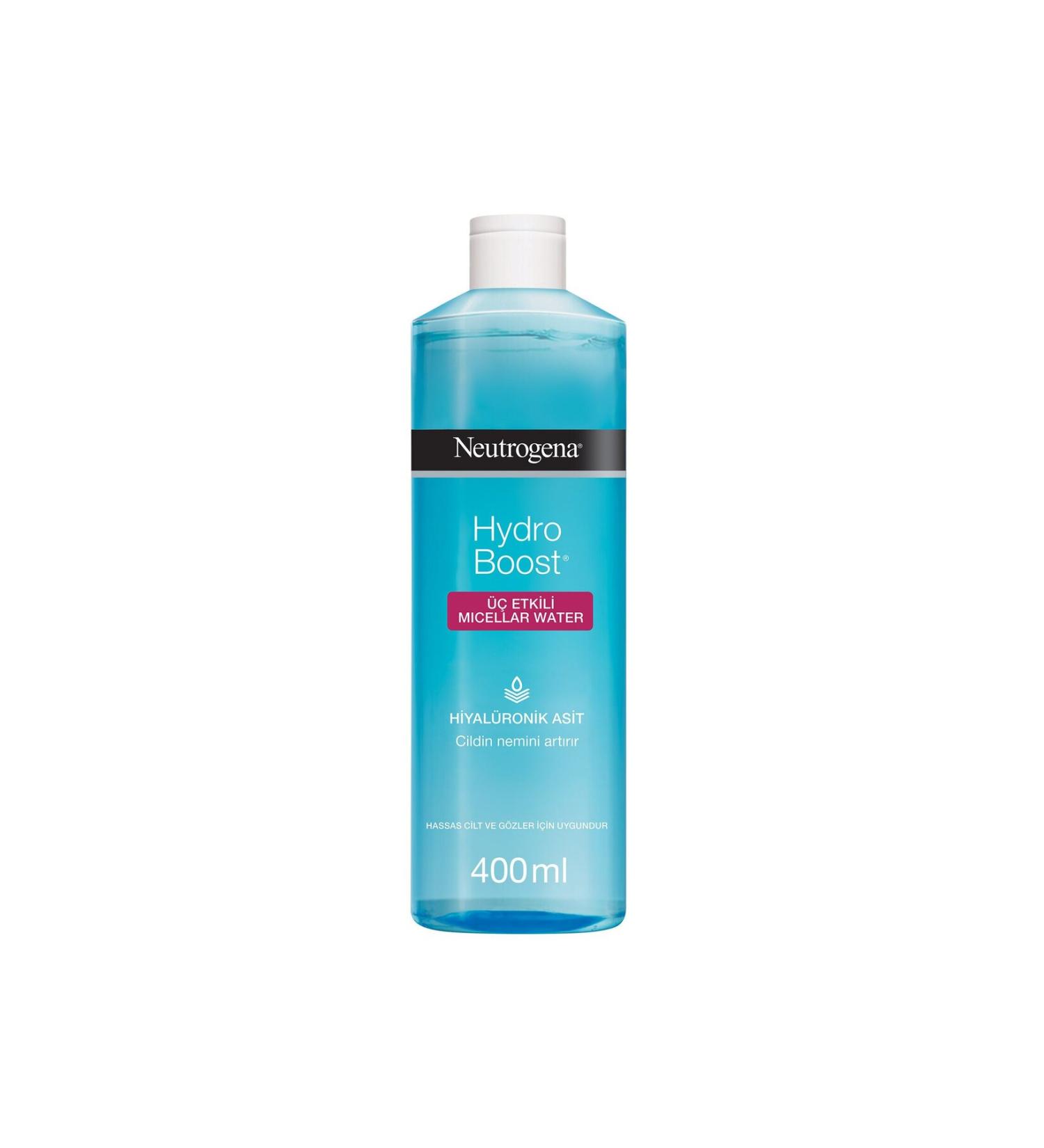 Neutrogena Hydro Bost Micellar Water Make-Up Remover Large Size 400 ml