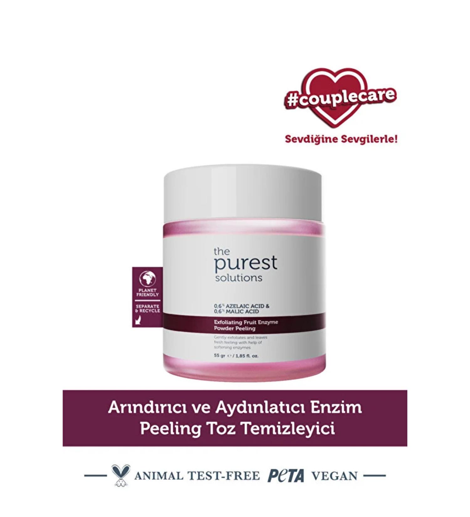 The Purest Solutions Purifying and Brightening Enzyme Peeling Powder Cleanser 55 gr