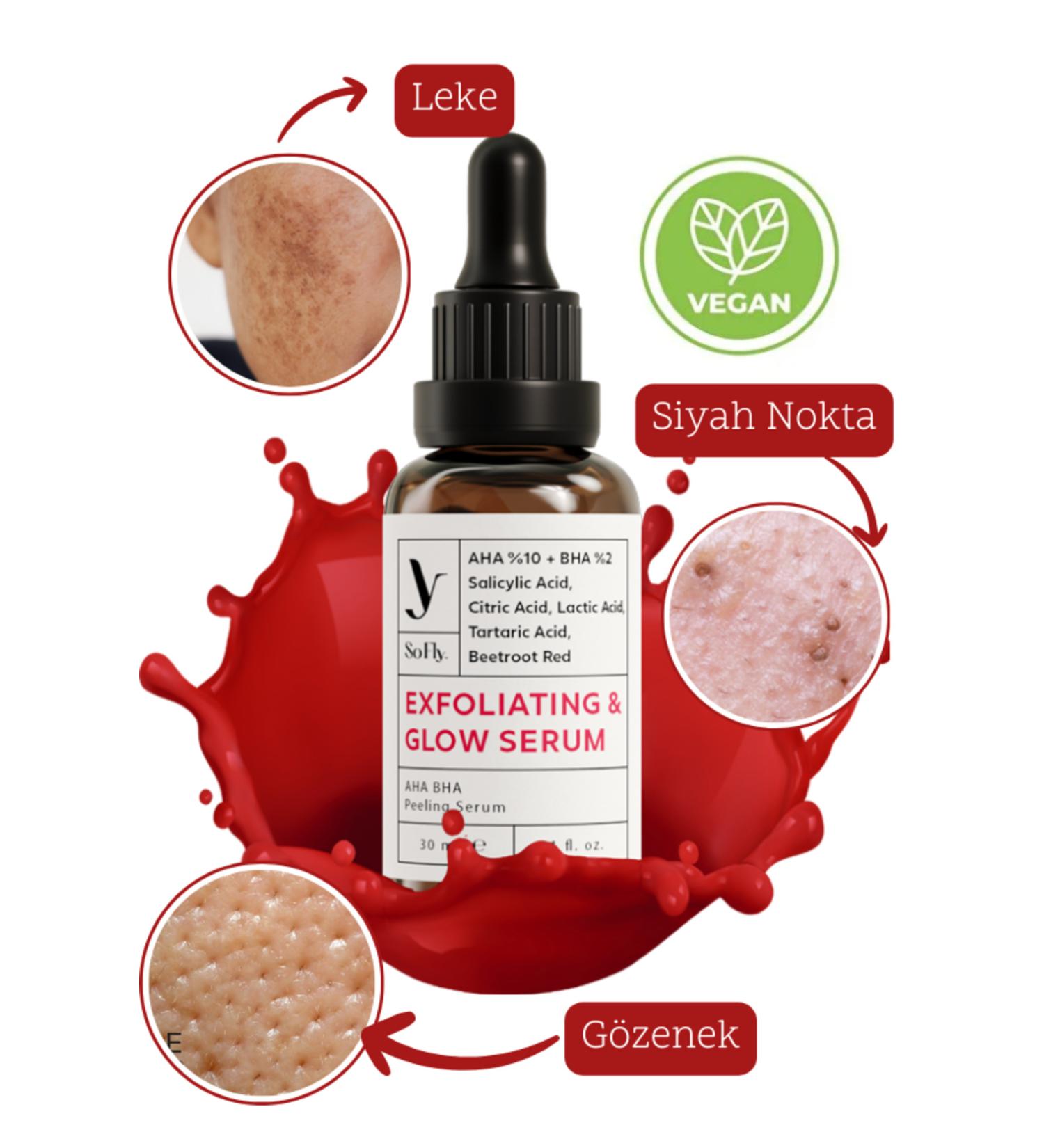 So Fly Aha Bha Exfoliating & Glow Serum 30ml - Buy Online on GoSupps.com