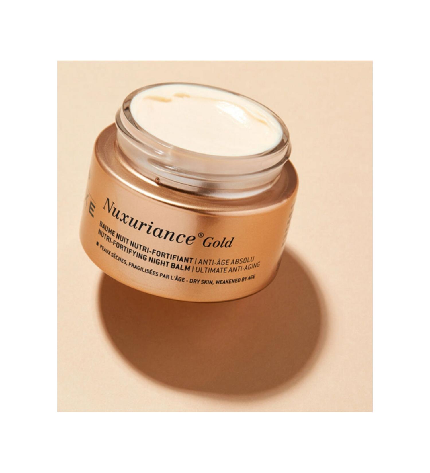 Nuxe Nuxuriance Gold Nutri Fortifying Night Balm 50 ml Night Care Cream for All Skin Types