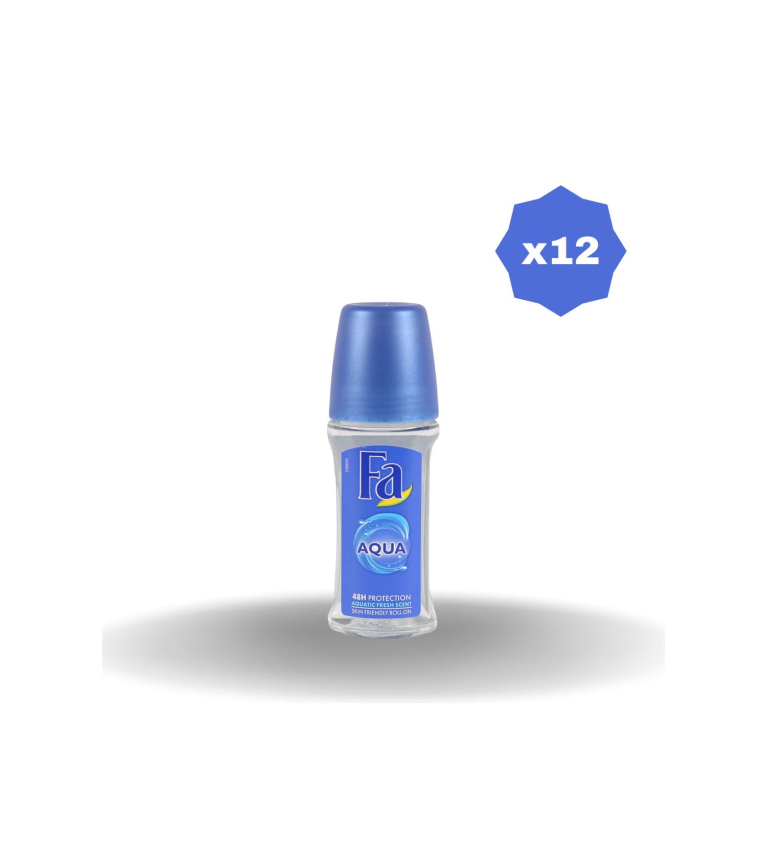 Fa AQUA ROLL-ON 50 ML X 12 ADET