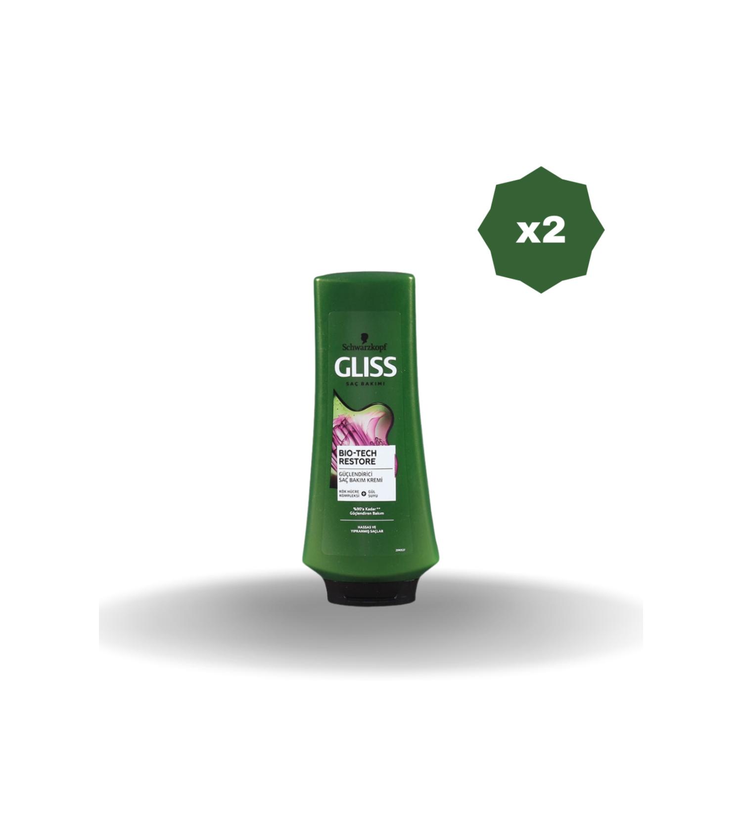 Gliss GLISS BIOTECH RESTORE HAIR CREAM 360 ML X 2 PIECES