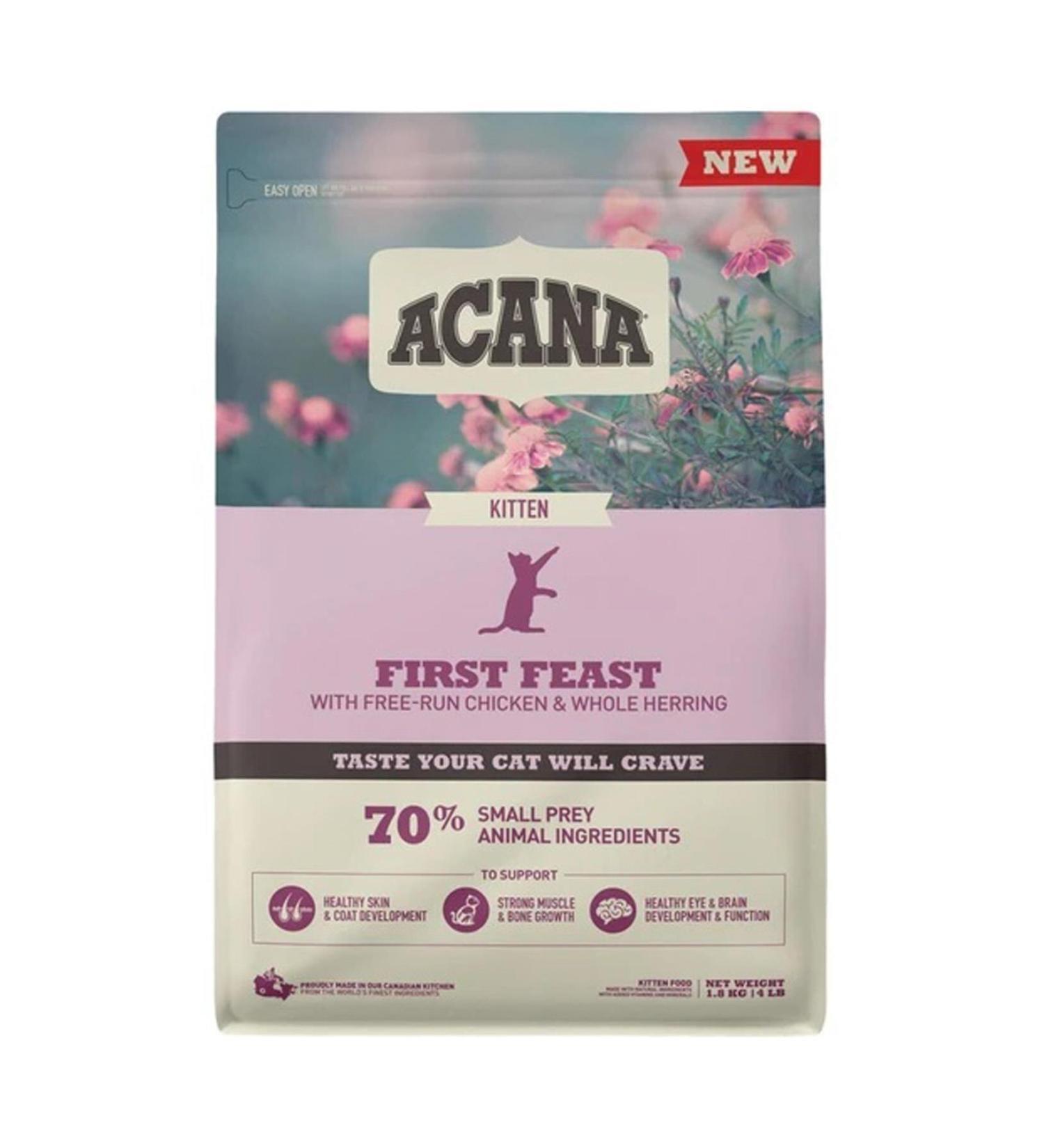 Acana First Feast Kitten Kitten Food 1.8kg