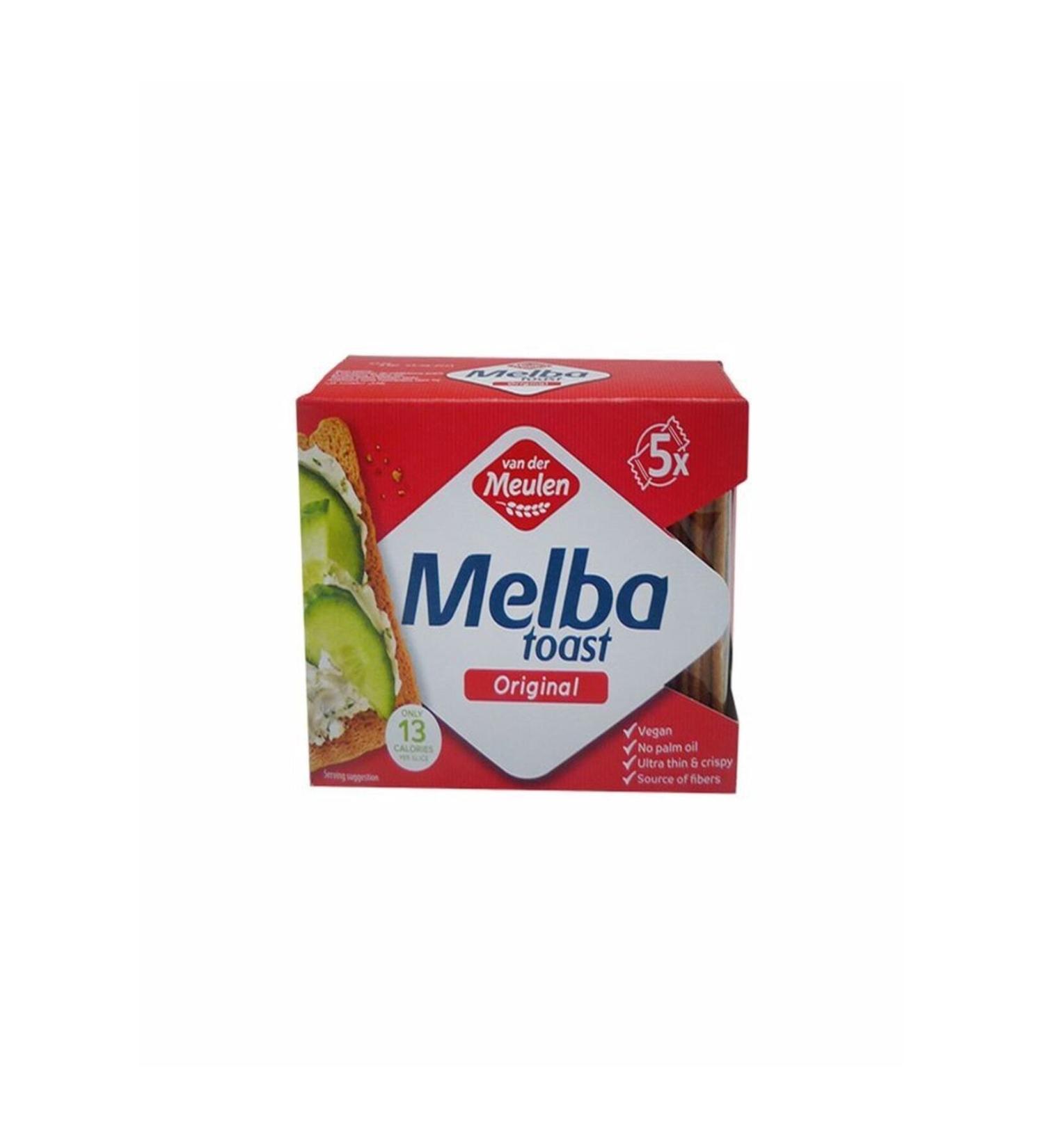 Van Der Meulen Melba Toast Original 100 G (PACK OF 5)