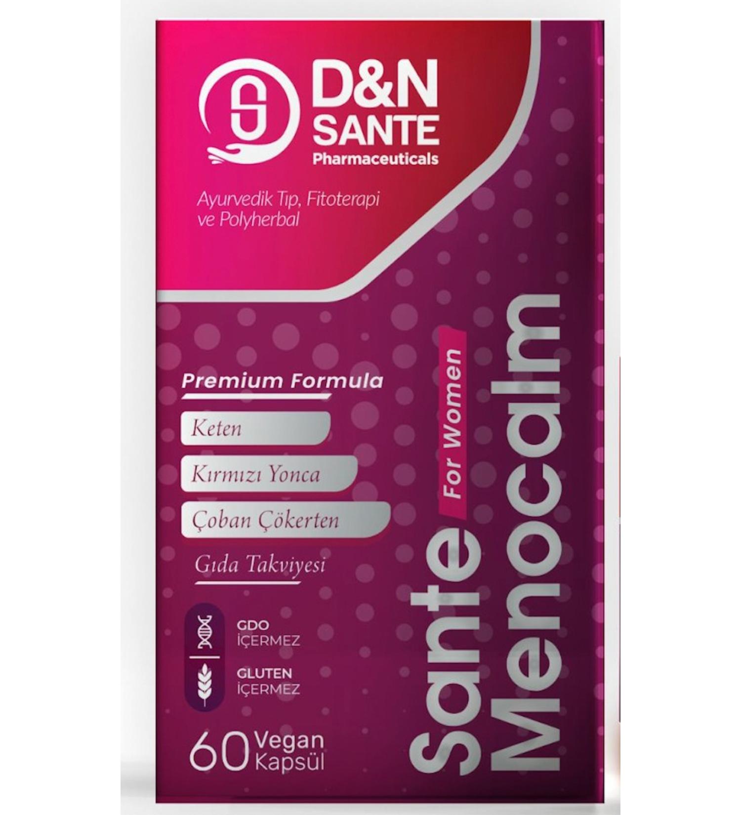 Sante Menocalm Herbal Menopause 60 Herbal Capsules - Buy Online on GoSupps.com