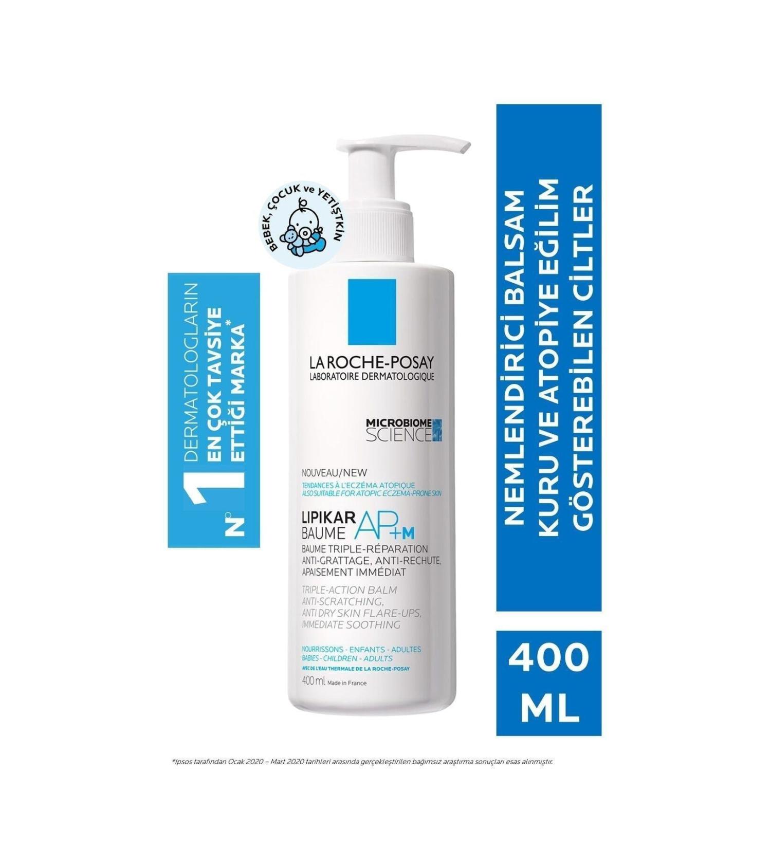 La Roche Posay Lipikar Baume Ap M 400 ml Soothing Balm