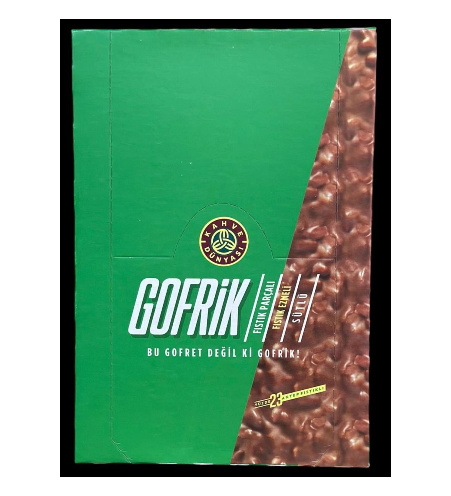 Coffee World COFFEE WORLD WAFER WITH MILK PEANUT PIECES & PEANUT BUTTER 33 GR *24 PIECES - Buy Online on GoSupps.com