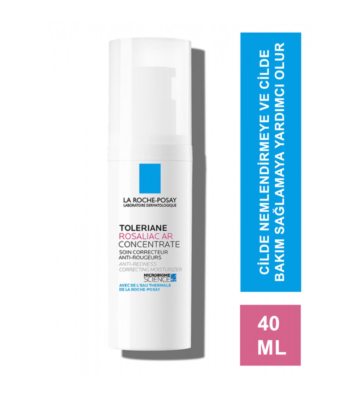 La Roche Posay Toleriane Rosaliac Ar Concentrate - Moisturizing Face Care Cream Against Redness and Irritation 40 ml - Buy Online on GoSupps.com