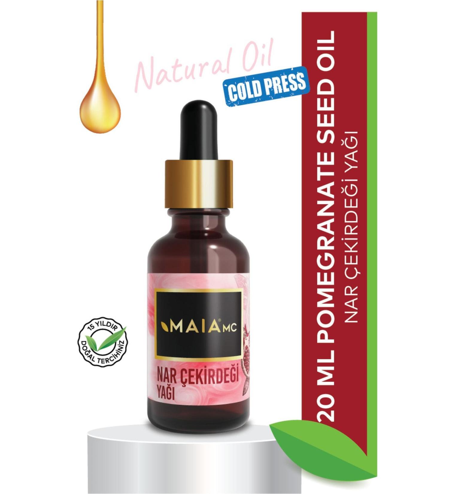 Maia mc Pure Pomegranate Seed Oil 20 ml (COLD PRESSED) - Buy Online on GoSupps.com
