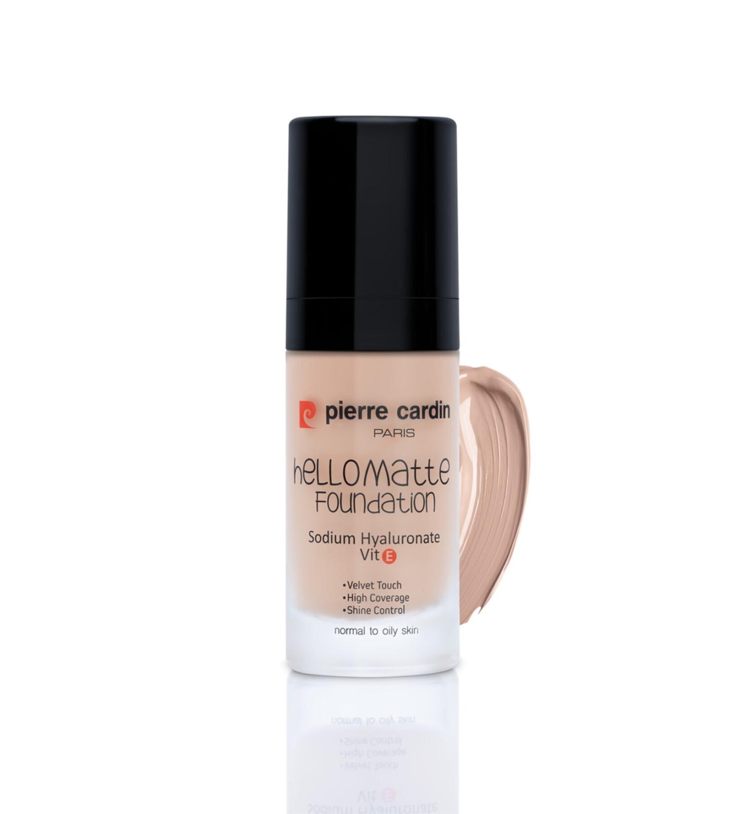 Pierre Cardin Hellomatte Foundation - Medium Beige - 30 ml