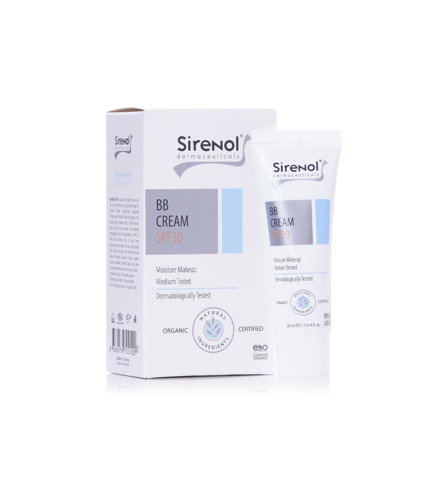Sirenol Spf30 Medium Tone Bb Cream