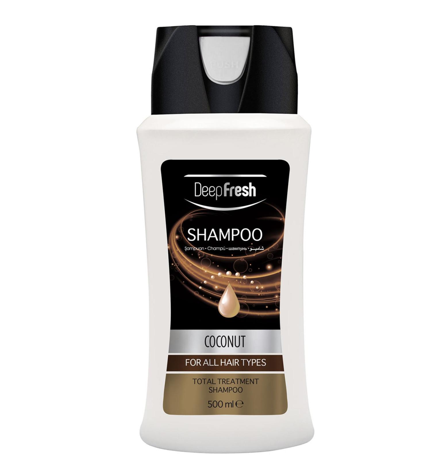 Deep Fresh Shampoo Coconut All Hair 750 ml - Buy Online on GoSupps.com