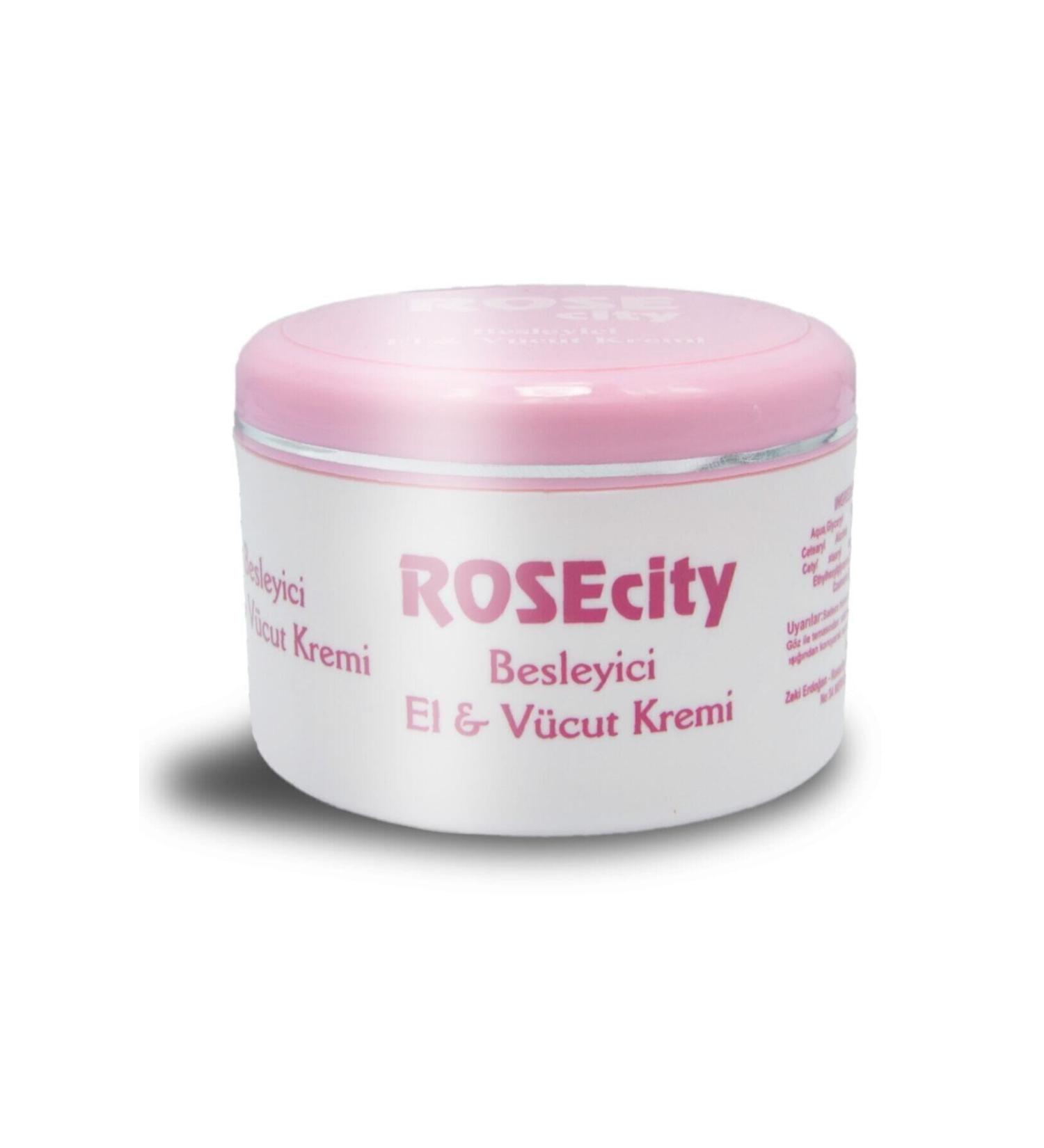 rosecity Rose Cream Nourishing Hand and Body 265 ml