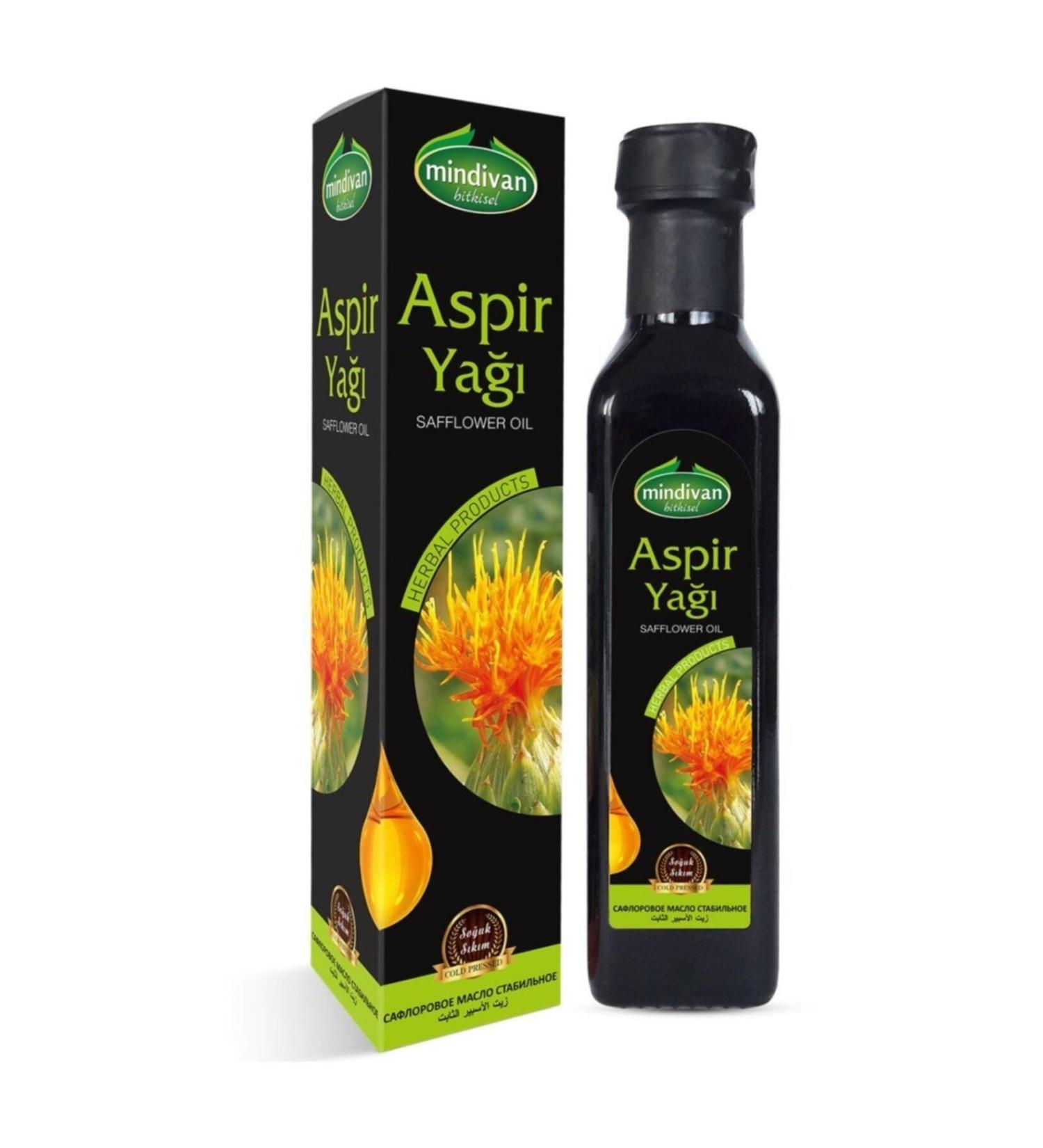 Mindivan Safflower Oil 250 ml Cold Pressed