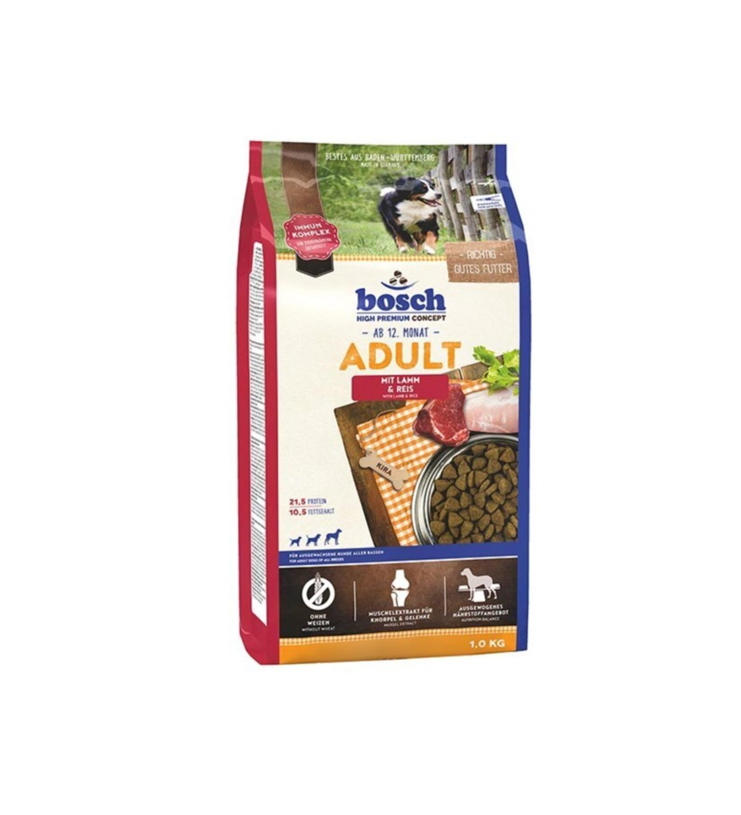 Bosch Adult Gluten-Free Lamb Rice Adult Dog Food 1 kg