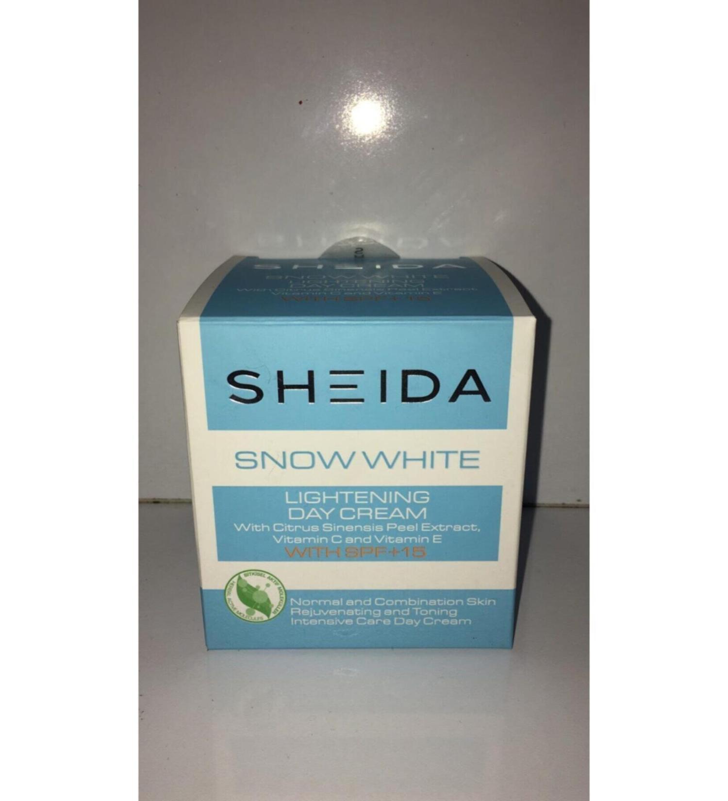 Sheida Snow White Lightening Day Cream - Buy Online on GoSupps.com