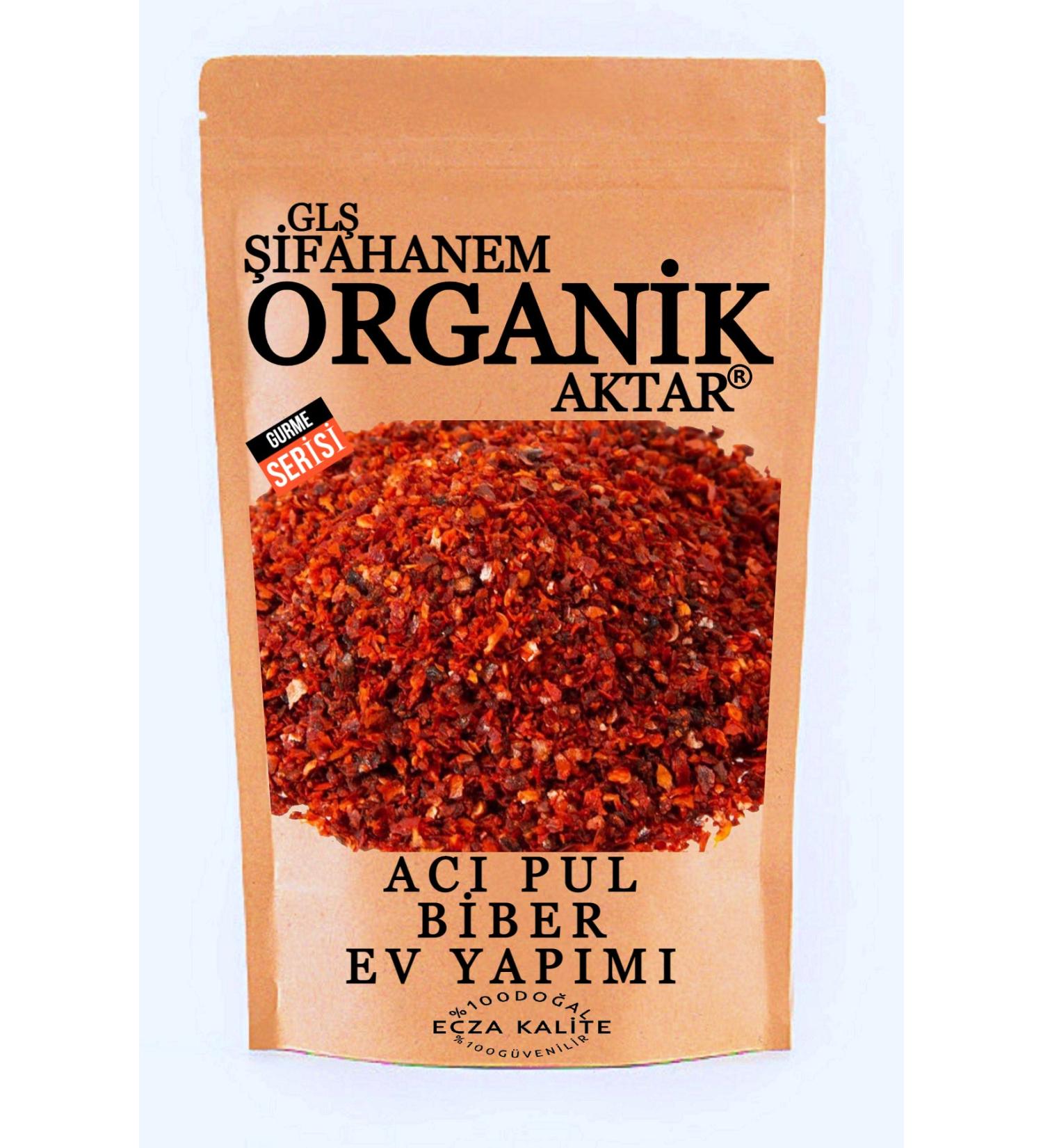 GL FAHANEM ORGANIC AKTAR Red Pepper Hot Antep 500 gr