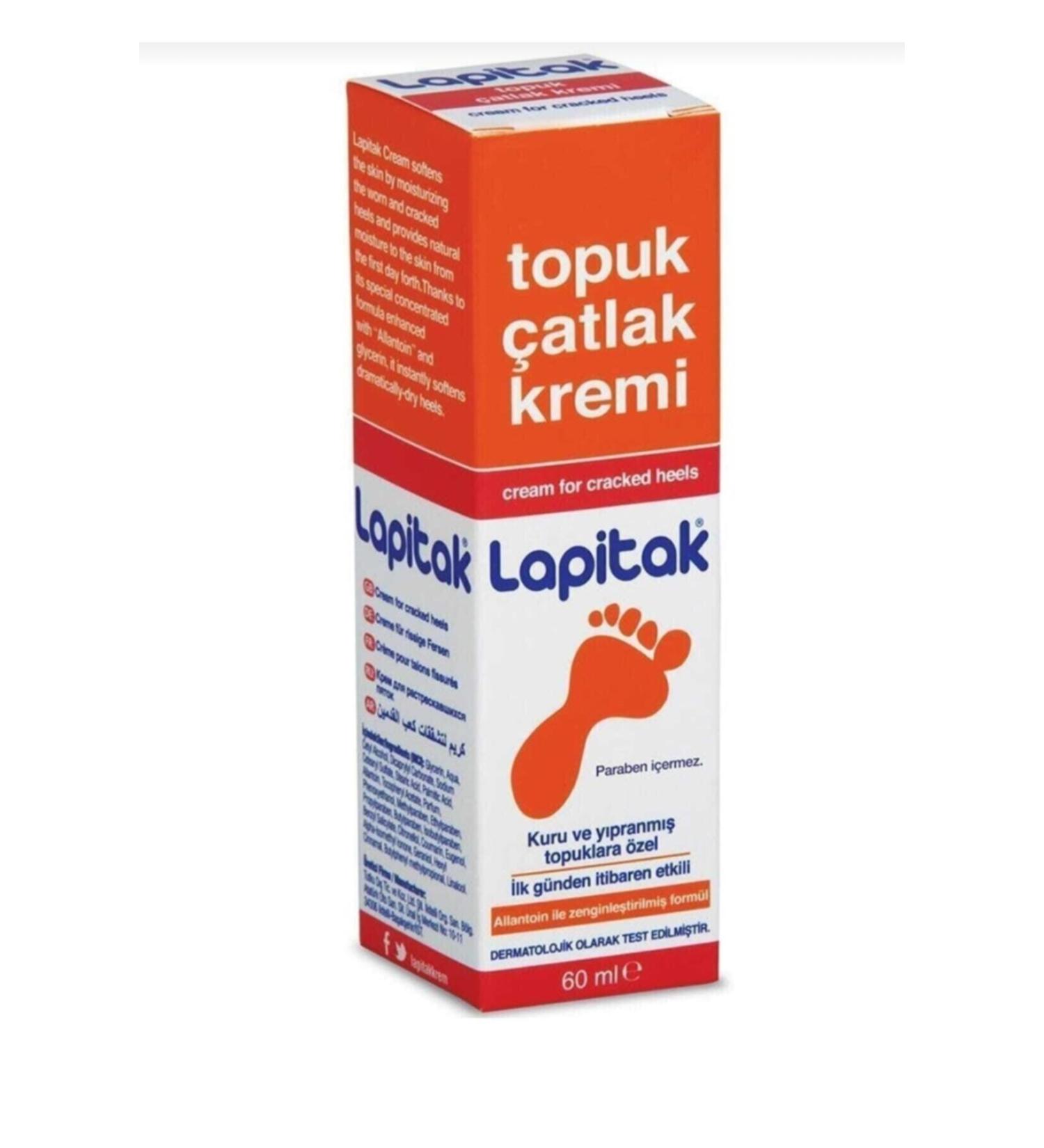 Lapitak 3 in 1 Foot Care Heel Crack and Foot Odor Prevention Cream - Buy Online on GoSupps.com