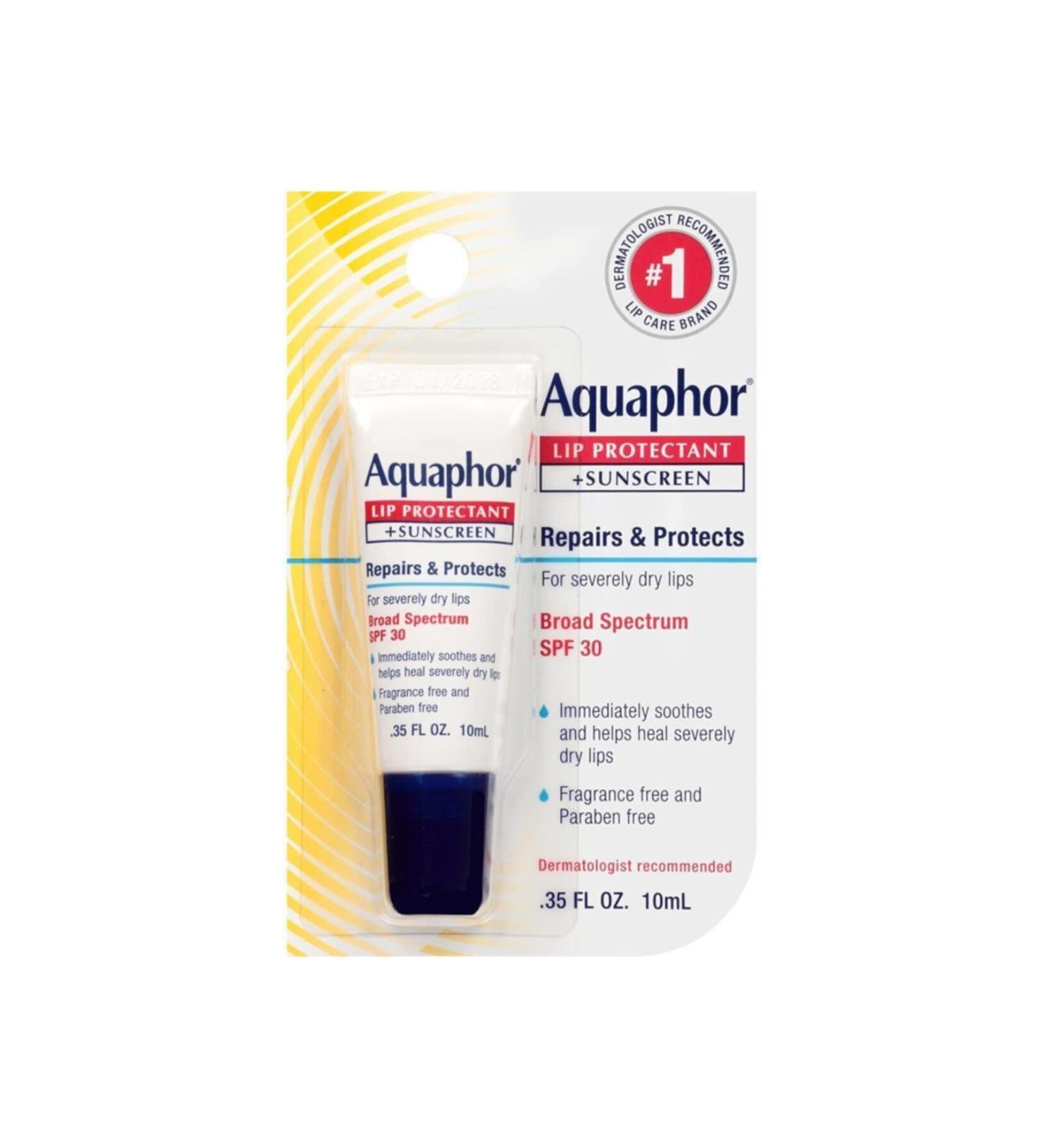 Aquaphor Spf30 Sunscreen Lip Balm 10ml