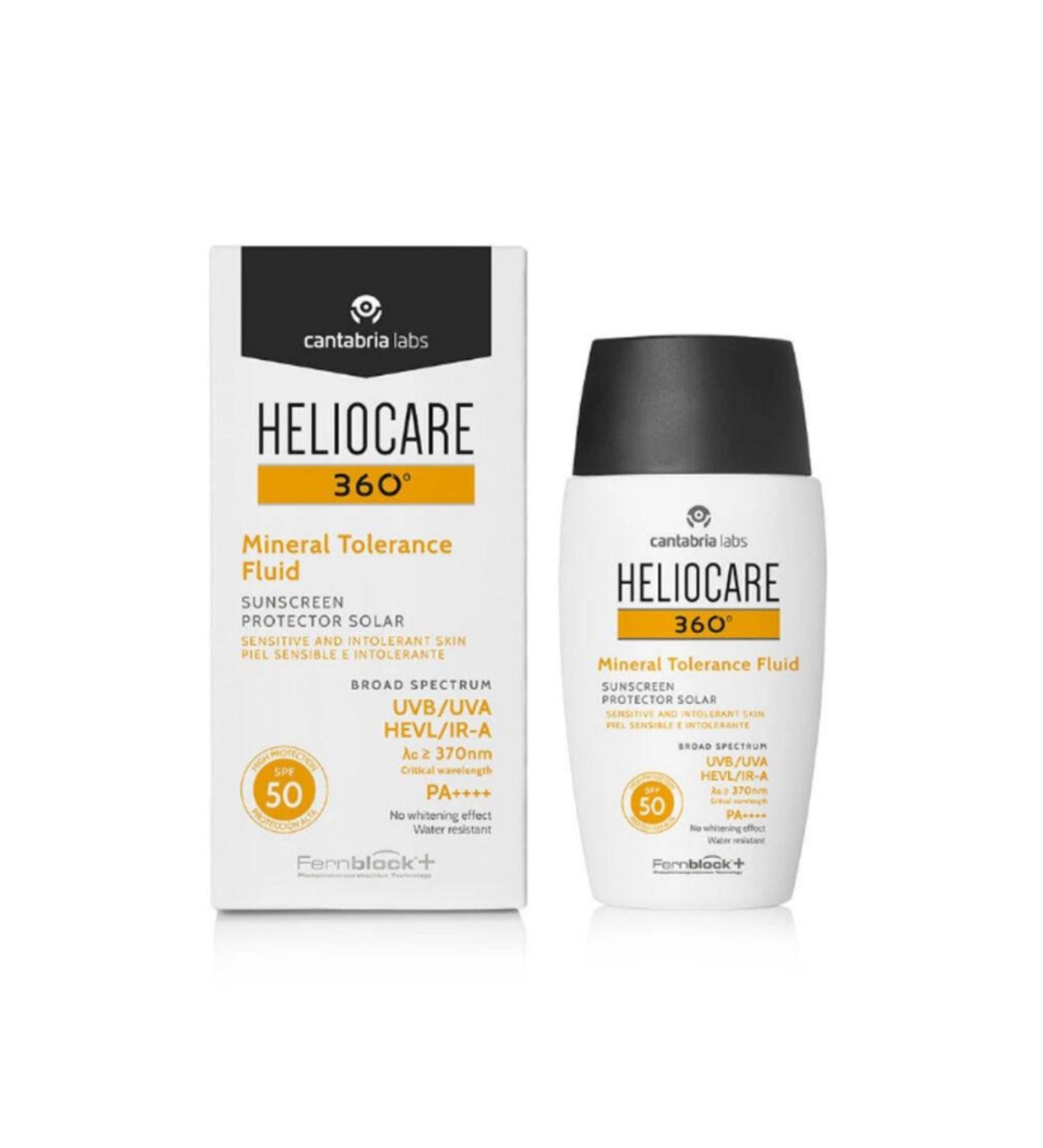 Heliocare UVB UVA broad spectrum sunscreen SPF50 for sensitive skin 50 ml