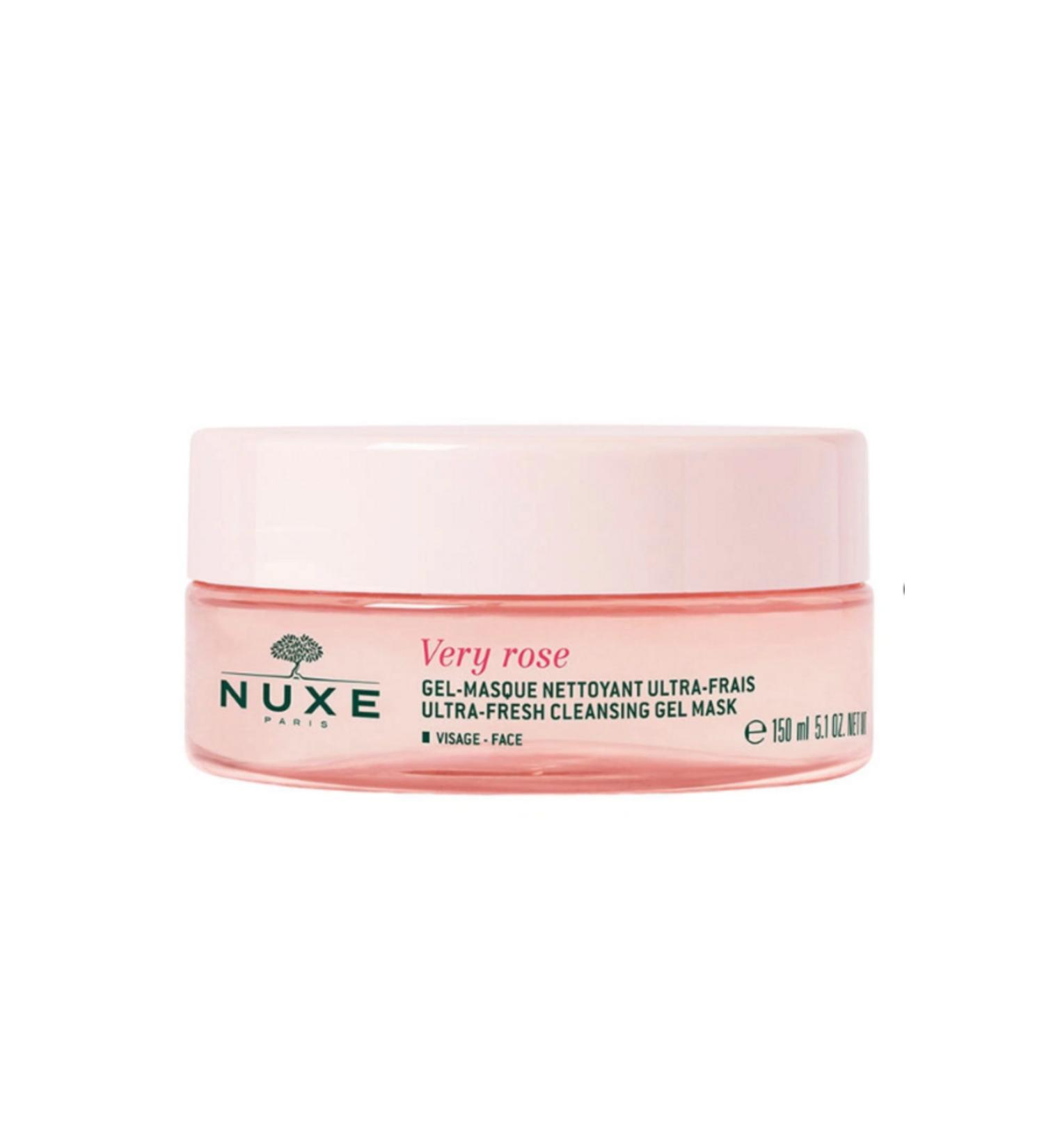 Nuxe Very Rose Cleansing Gel Mask 150 ml Provides Deep Cleansing
