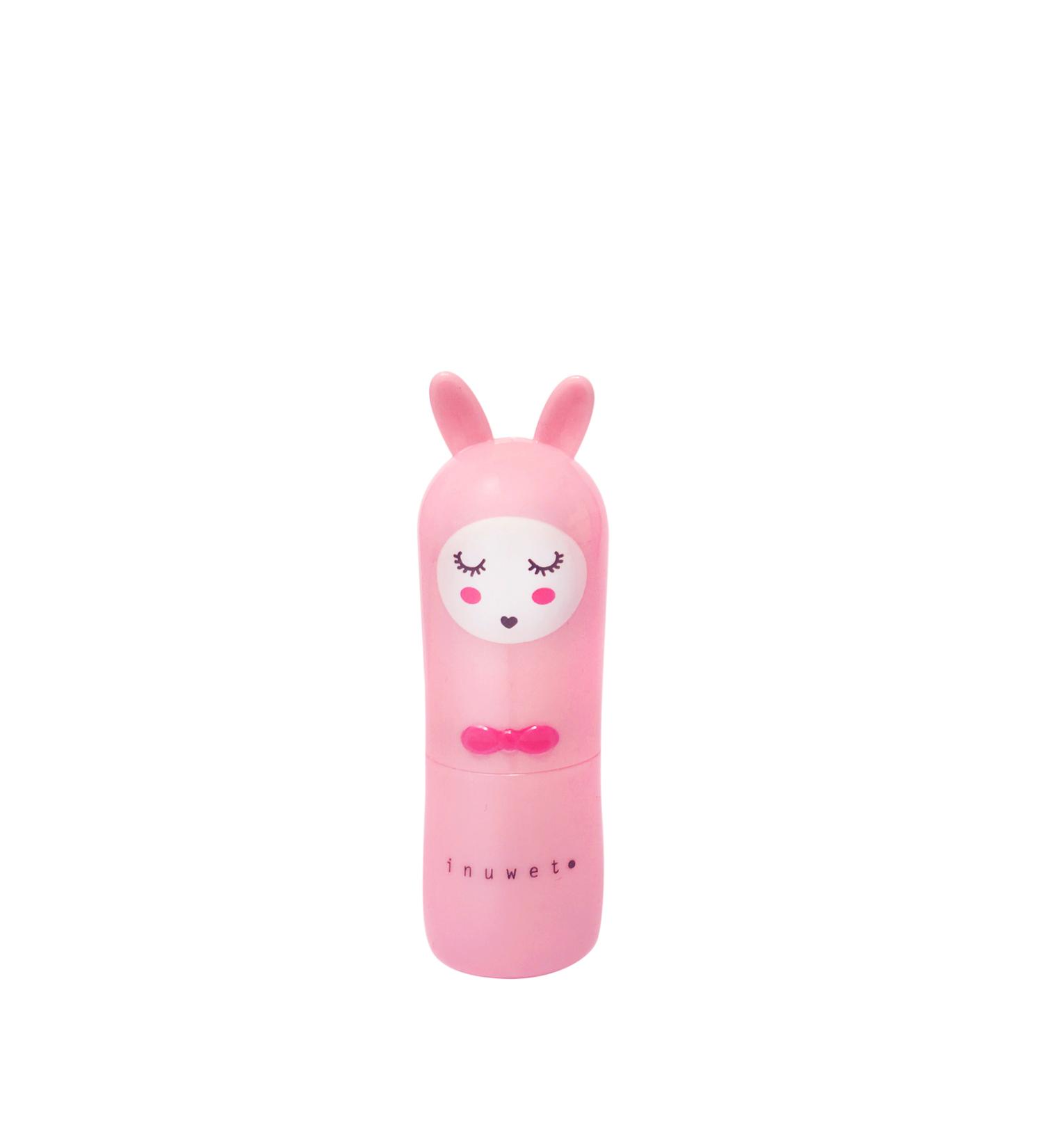 Inuwet Bunny Strawberry Flavored Kids Lipbalm