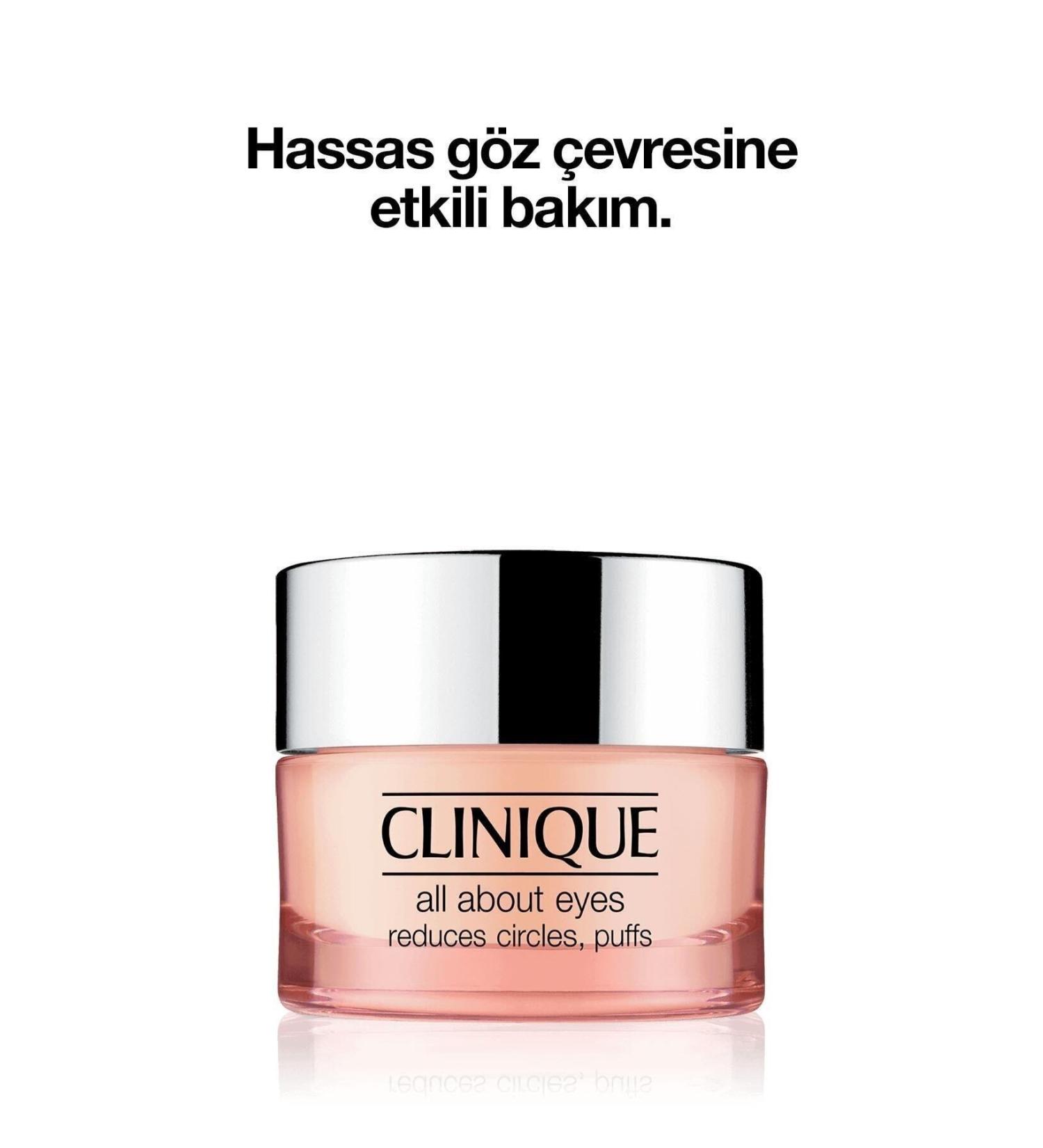 Clinique Smooth Under-Eye-Eye Contour Care Cream Reduces Fine Lines and Brightens Dark Circles 15 ml PSSN994