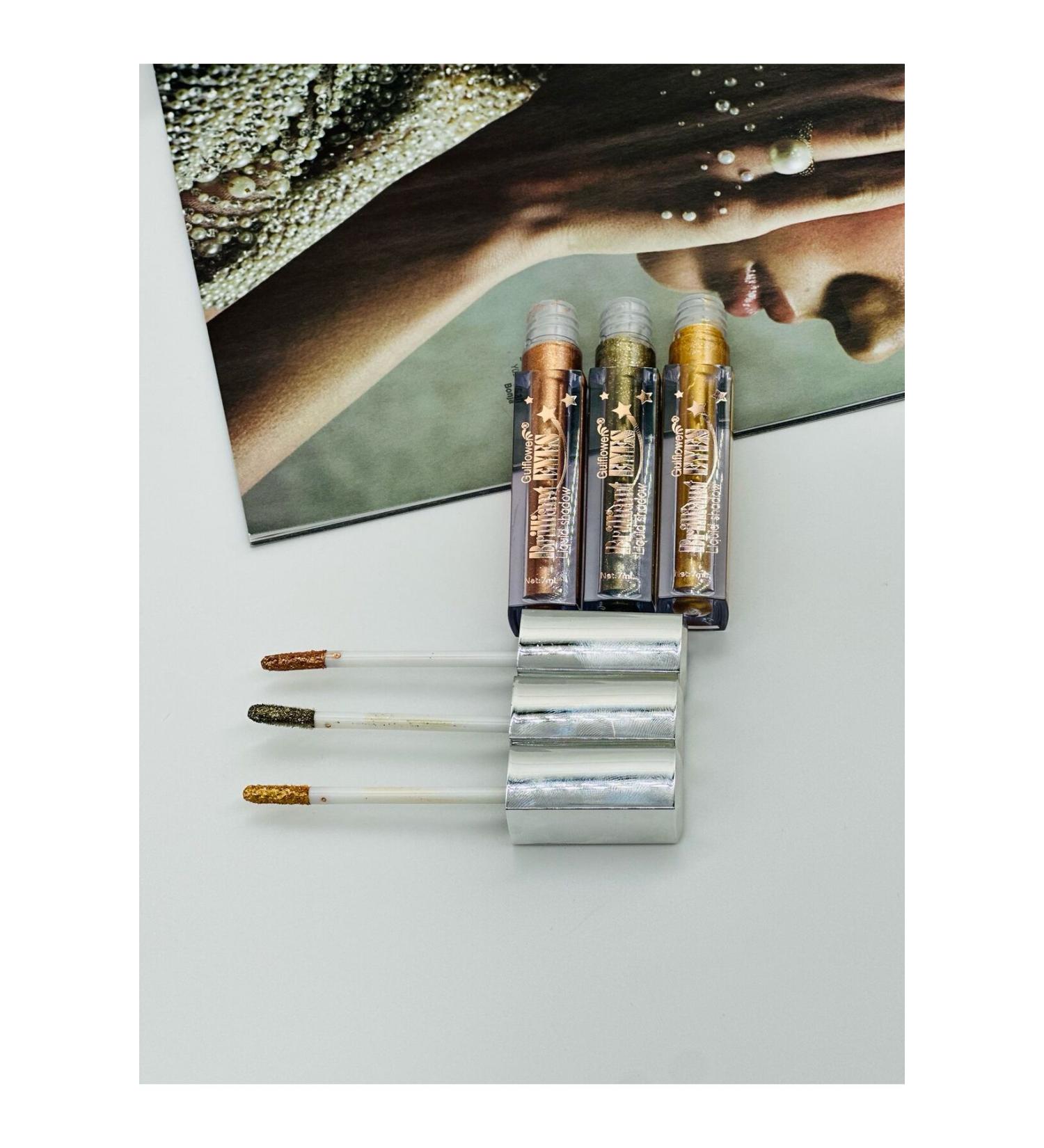 GulFlower LIQUID EYESHADOW 3 PIECE